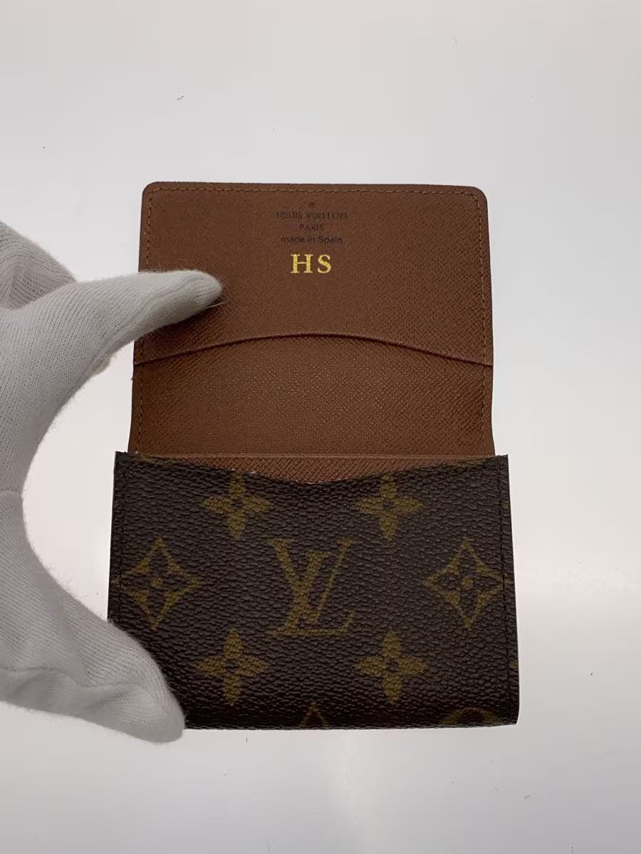 Louis Vuitton Louis Vuitton Monogram Canvas Envelope Carte de Visite Brown Size ONE SIZE - 4 Thumbnail
