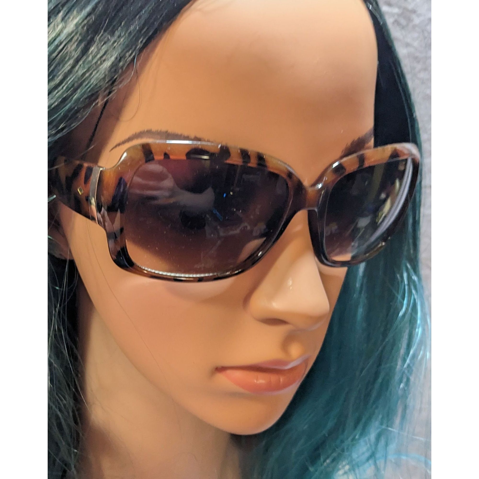 Fossil Retro 90s Fossil Brown Tortoise Sunglasses Size ONE SIZE - 9 Thumbnail