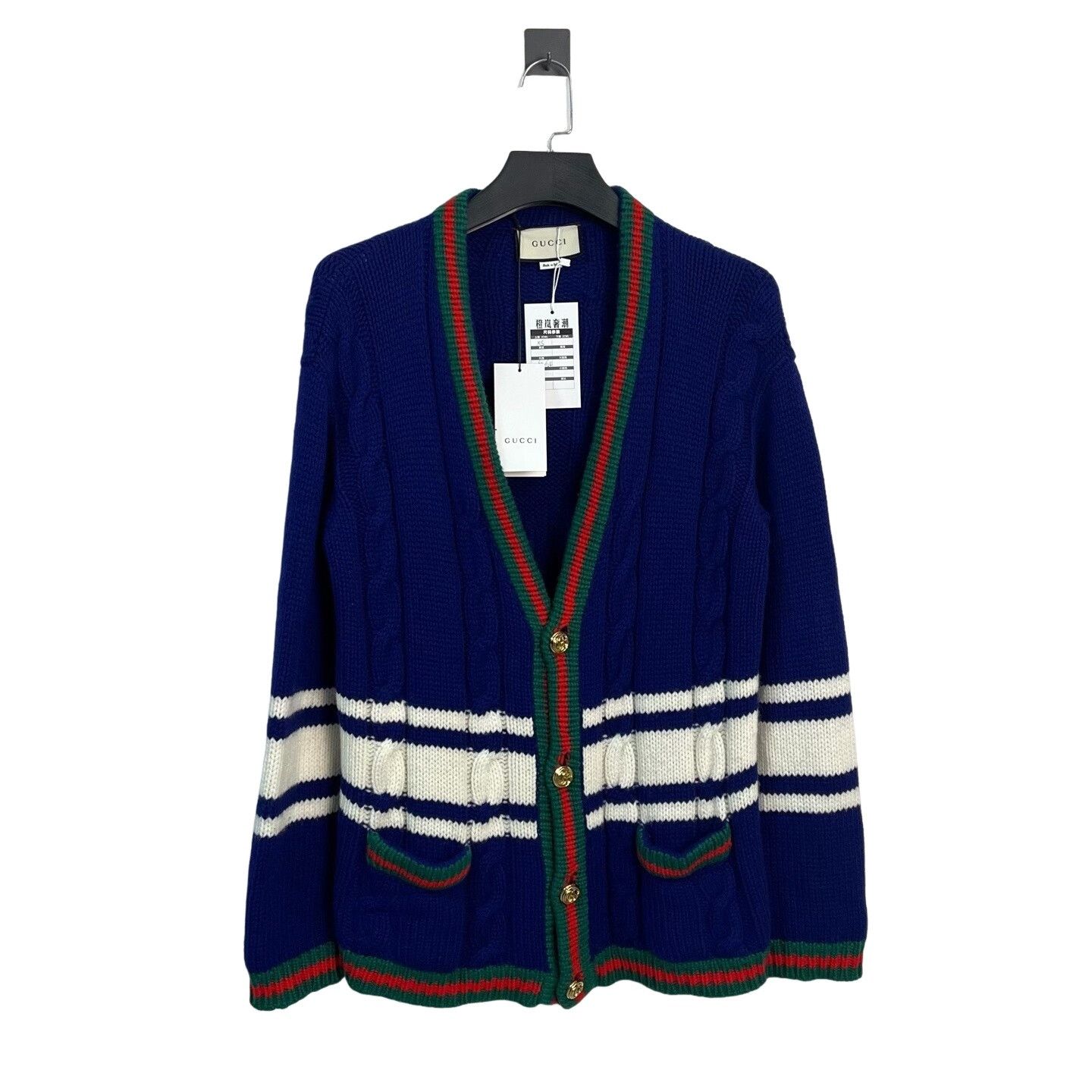 Gucci Gucci Logo Knit Cardigan Size XS Size US XS / EU 42 / 0 - 1 Thumbnail