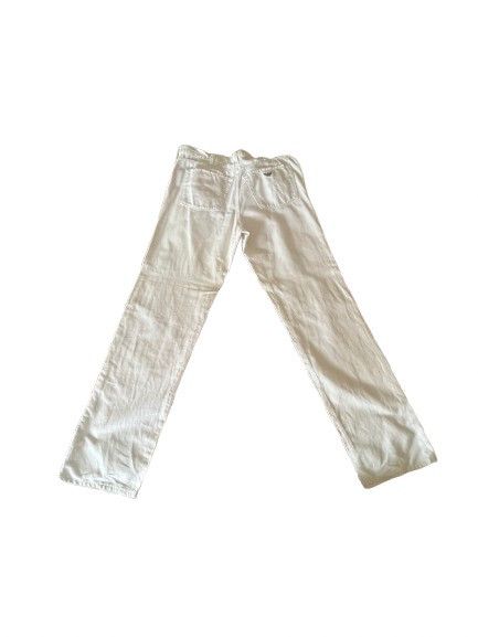 Giorgio Armani × Vintage Baggy/fitted white jeans Size US 32 / EU 48 - 2 Thumbnail