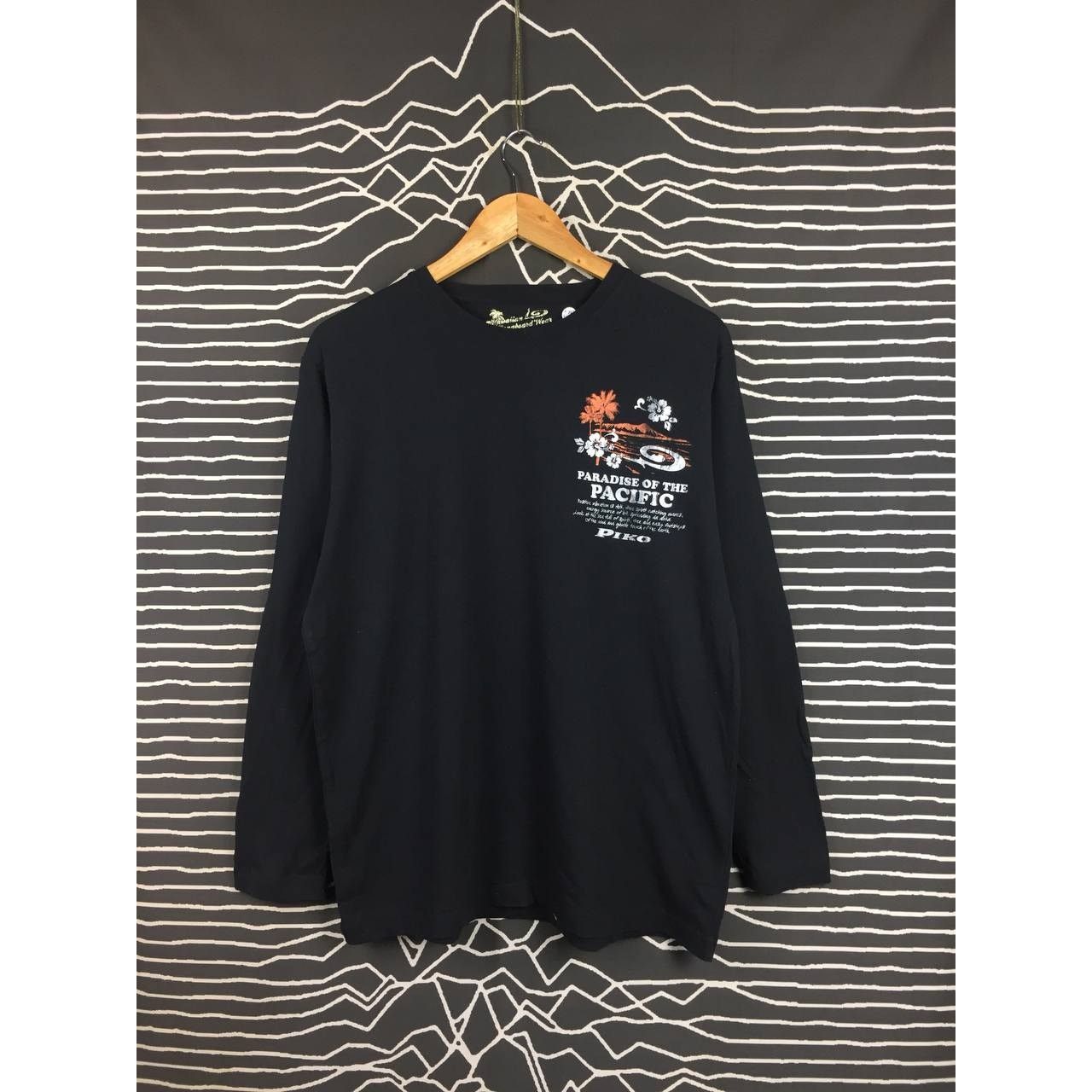 Vintage Piko Hawaiian Longboard Wear Paradise Of The Pacific Tee Size US L / EU 52-54 / 3 - 4 Thumbnail