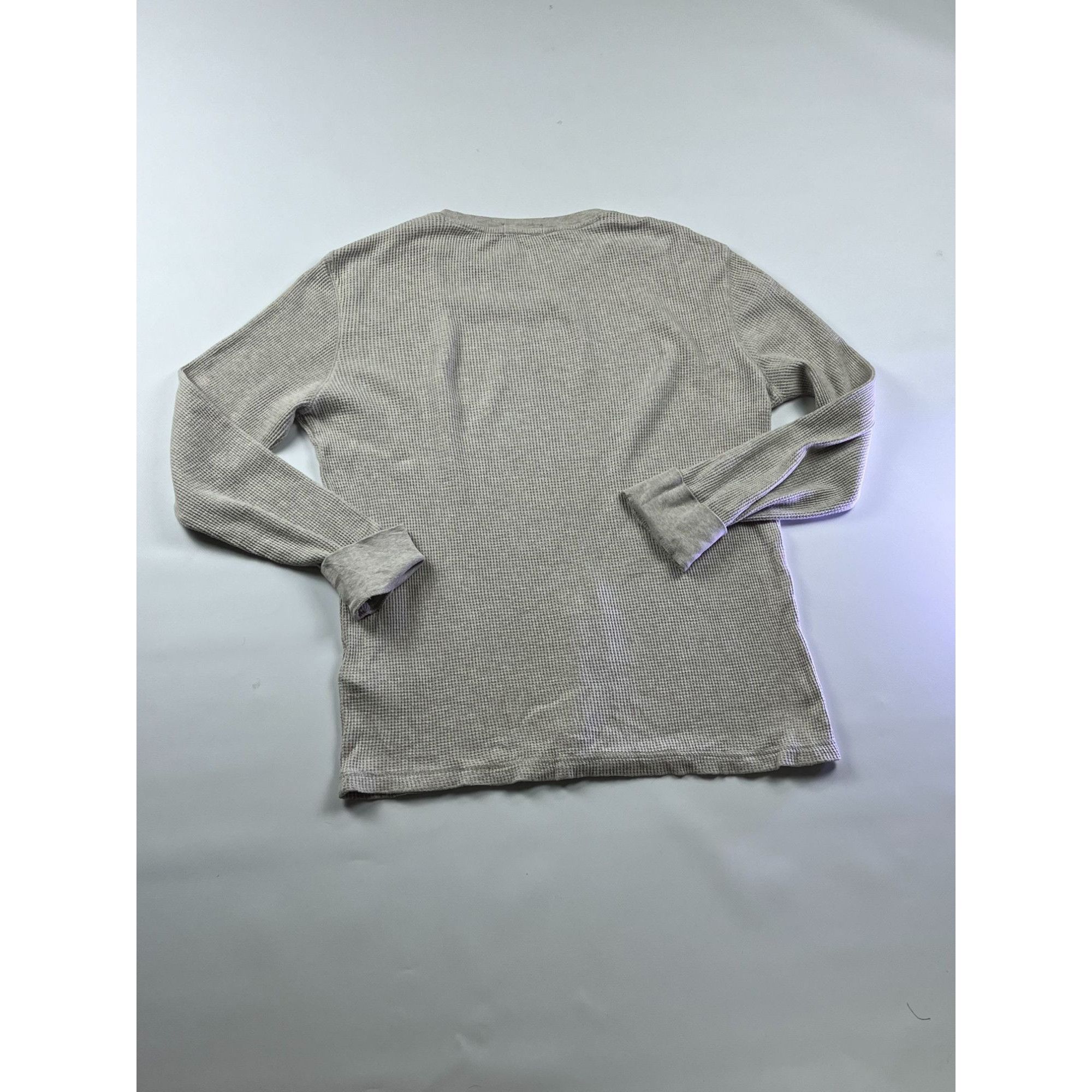 Polo Ralph Lauren × Ralph Lauren Polo Ralph Lauren Mens Cream Waffle-Knit Sweater Size US L / EU 52-54 / 3 - 8 Thumbnail