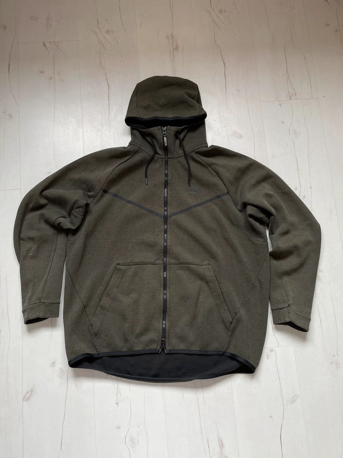 Nike Nike Tech Fleece Track Suit Lot Zip Hoodie + Joggers Pants Size 46R - 3 Thumbnail