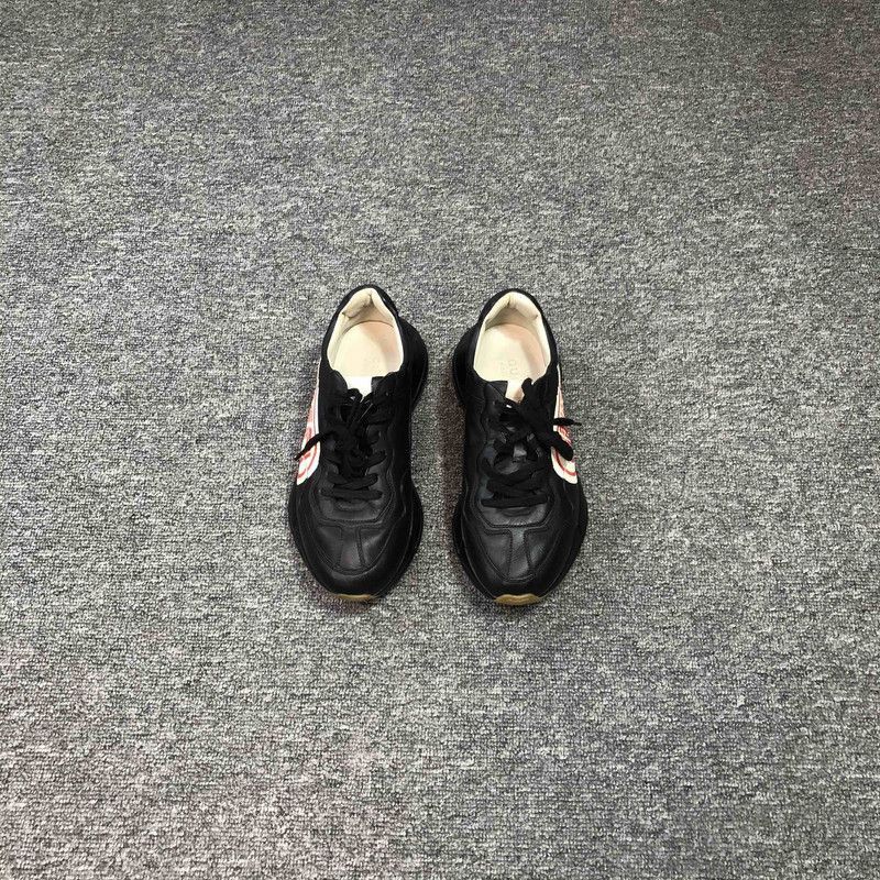 Gucci Gucci Rhyton Black and Red Casual Sneakers - Size US 8 / EU 41 - 2 Thumbnail
