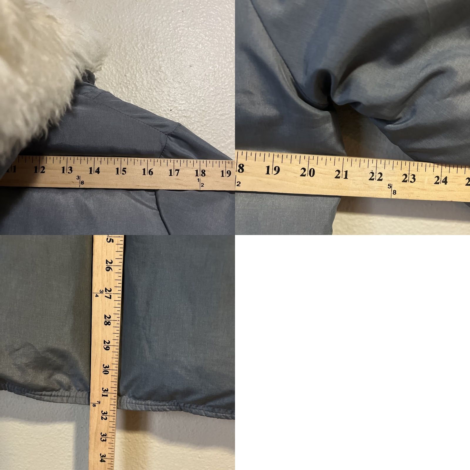 Eddie Bauer VINTAGE Eddie Bauer Goose Down Parka Womens Jacket L Green 70s Retro Insulated Full Zip Hooded Long Sleeve, Quilted, Faux Fur, Belt, Down Model J1146 Size L / US 10 / IT 46 - 9 Thumbnail