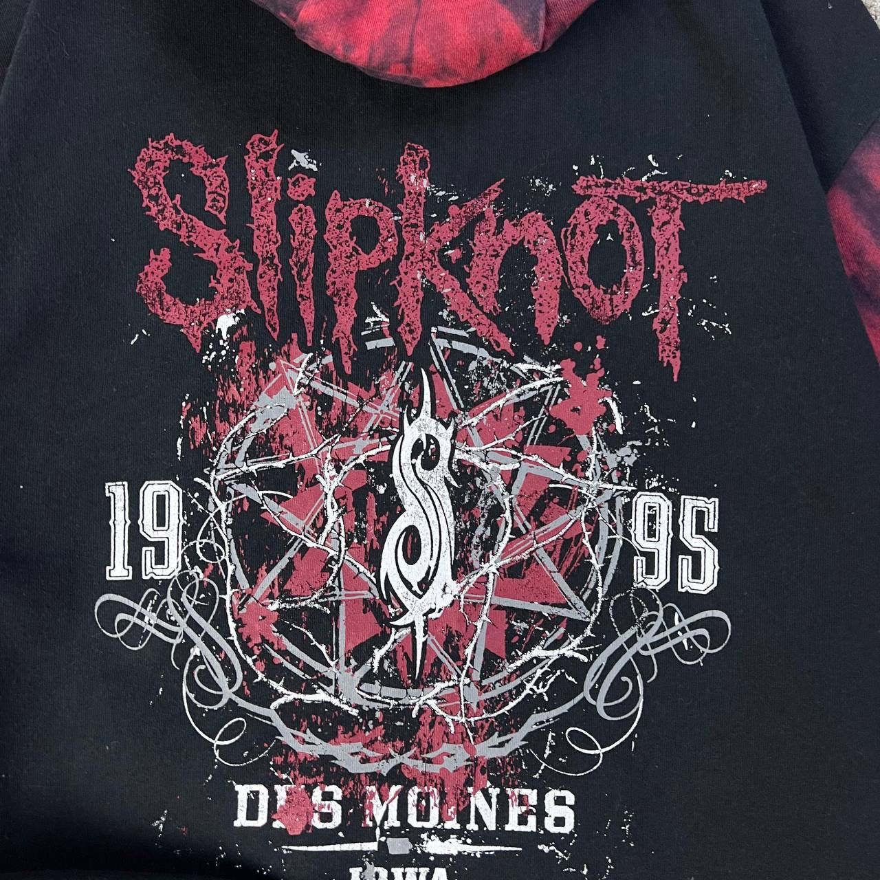 Slipknot Slipknot Vintage Y2K Big Logo Zip Up Rock Band Hoodie Size US XXL / EU 58 / 5 - 4 Thumbnail