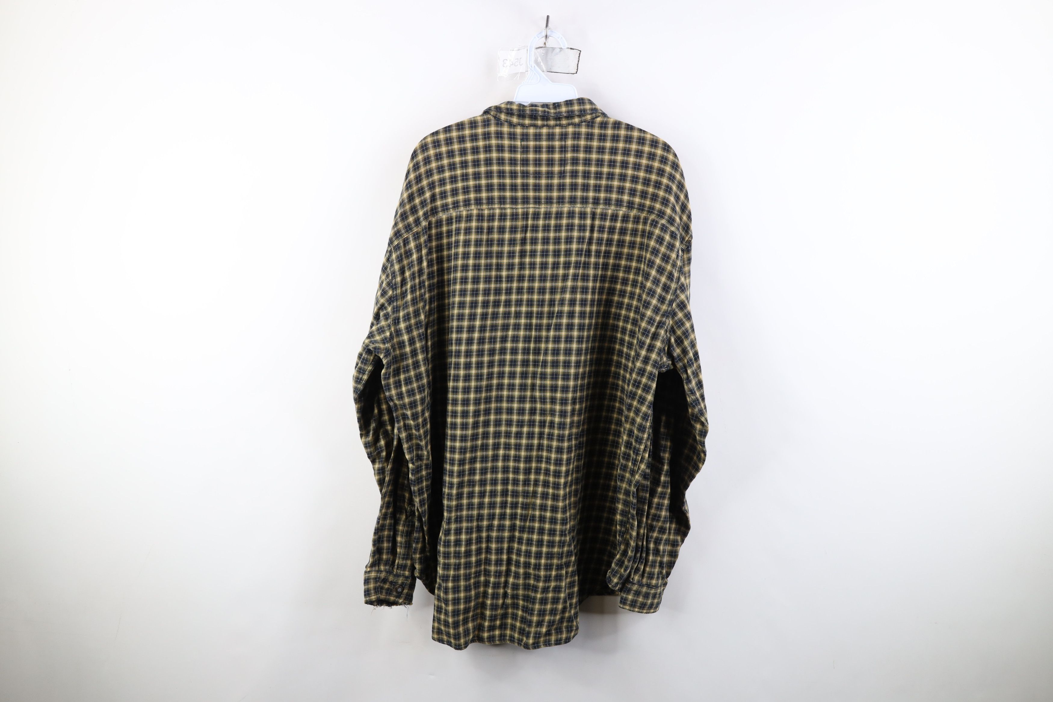 Levi's Vintage 90s Levis Baggy Flannel Collared Button Shirt Plaid Size US XL / EU 56 / 4 - 11 Thumbnail