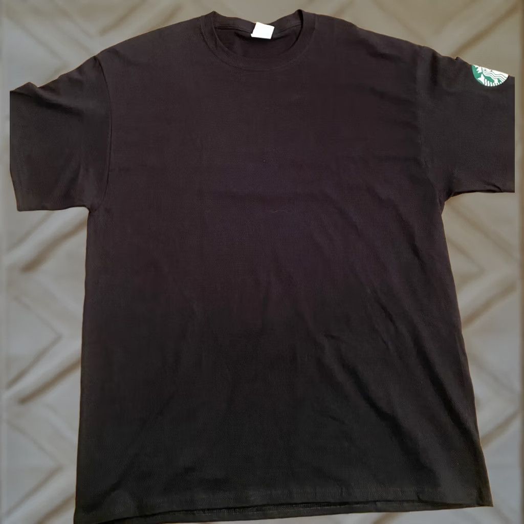 Vintage RARE Starbucks Craft Connect Uplift Crew Neck T-Shirt Black XL Mens Size US XL / EU 56 / 4 - 1 Thumbnail