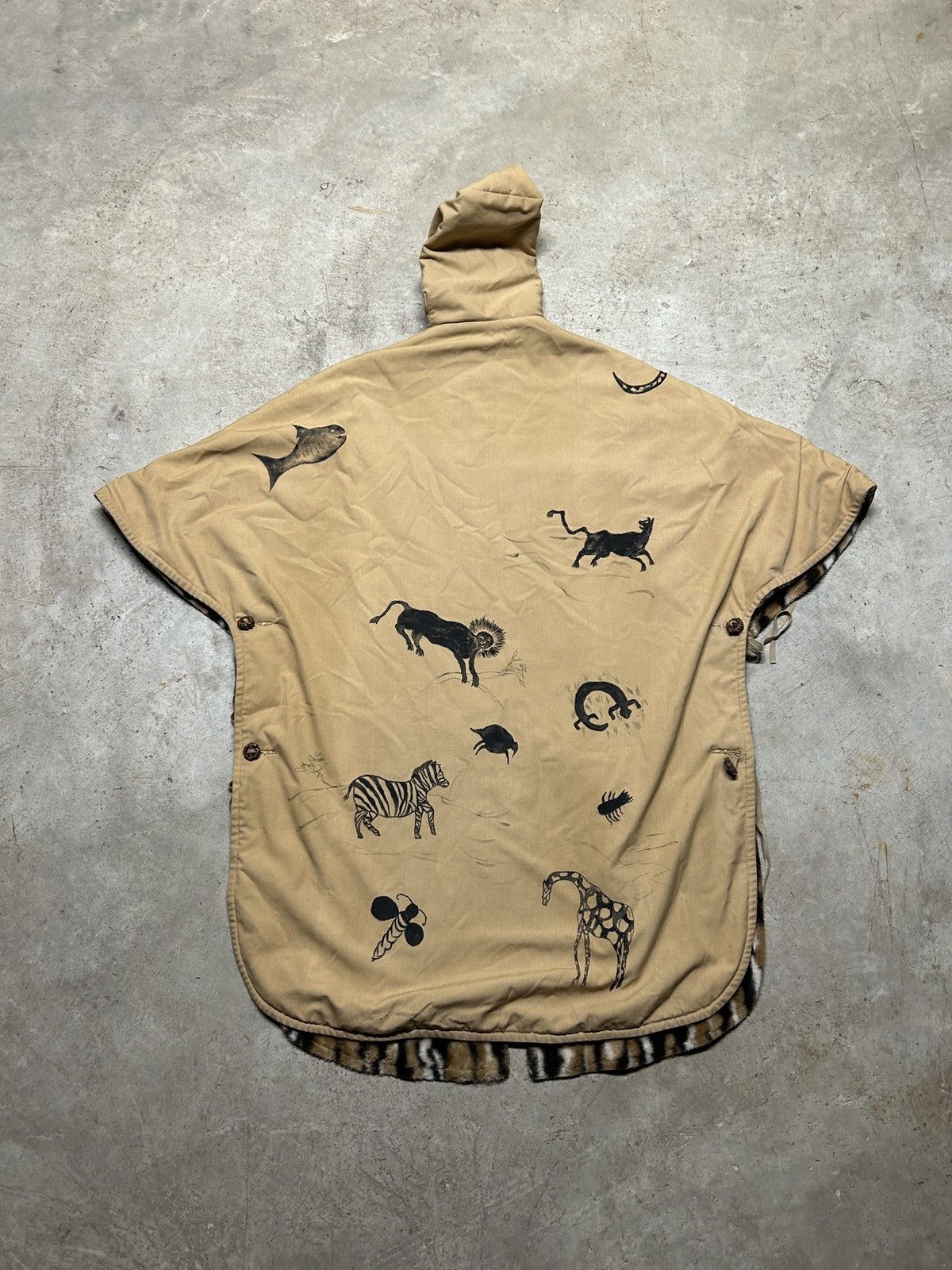 Other Vintage African Triable Style Custom Art Poncho Size US XL / EU 56 / 4 - 7 Thumbnail