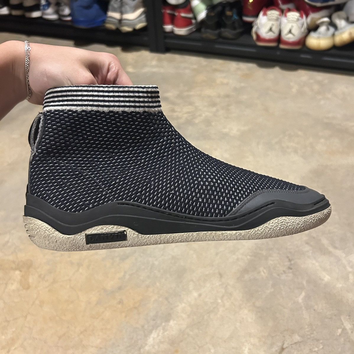 Designer × Lanvin Lanvin Knit Mesh Sock High Top Sneakers US 9.5 Size US 9.5 / EU 42-43 - 7 Thumbnail