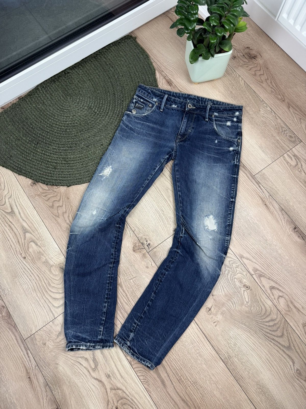 G-Star × Vintage 32/32 Vintage Distressed G-Star Arc Raw 96 Jeans Denim Pants Size US 32 / EU 48 - 1 Thumbnail