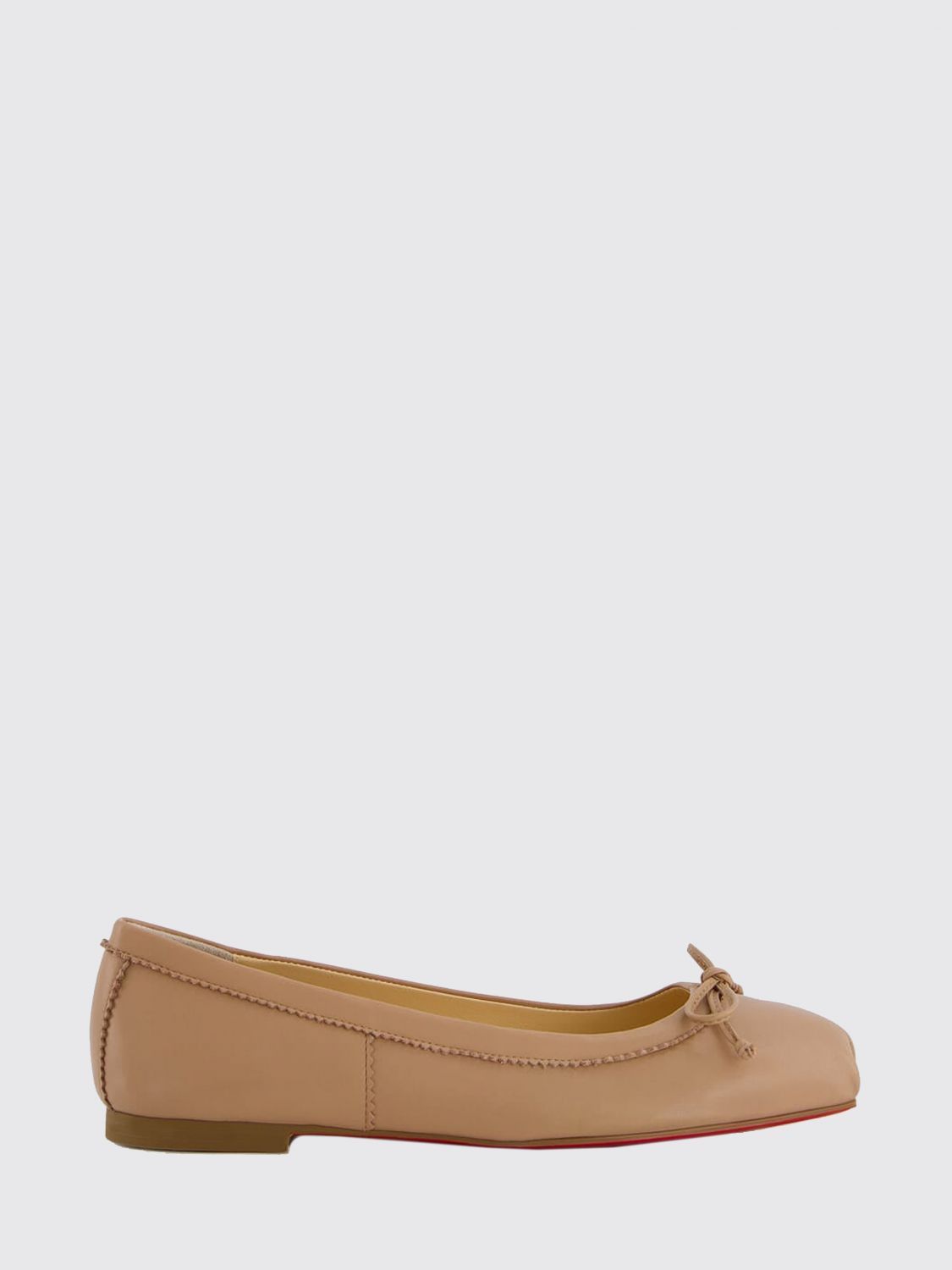 Christian Louboutin Christian Louboutin Ballet Flat Woman Beige Size US 9 / IT 39 - 1 Preview