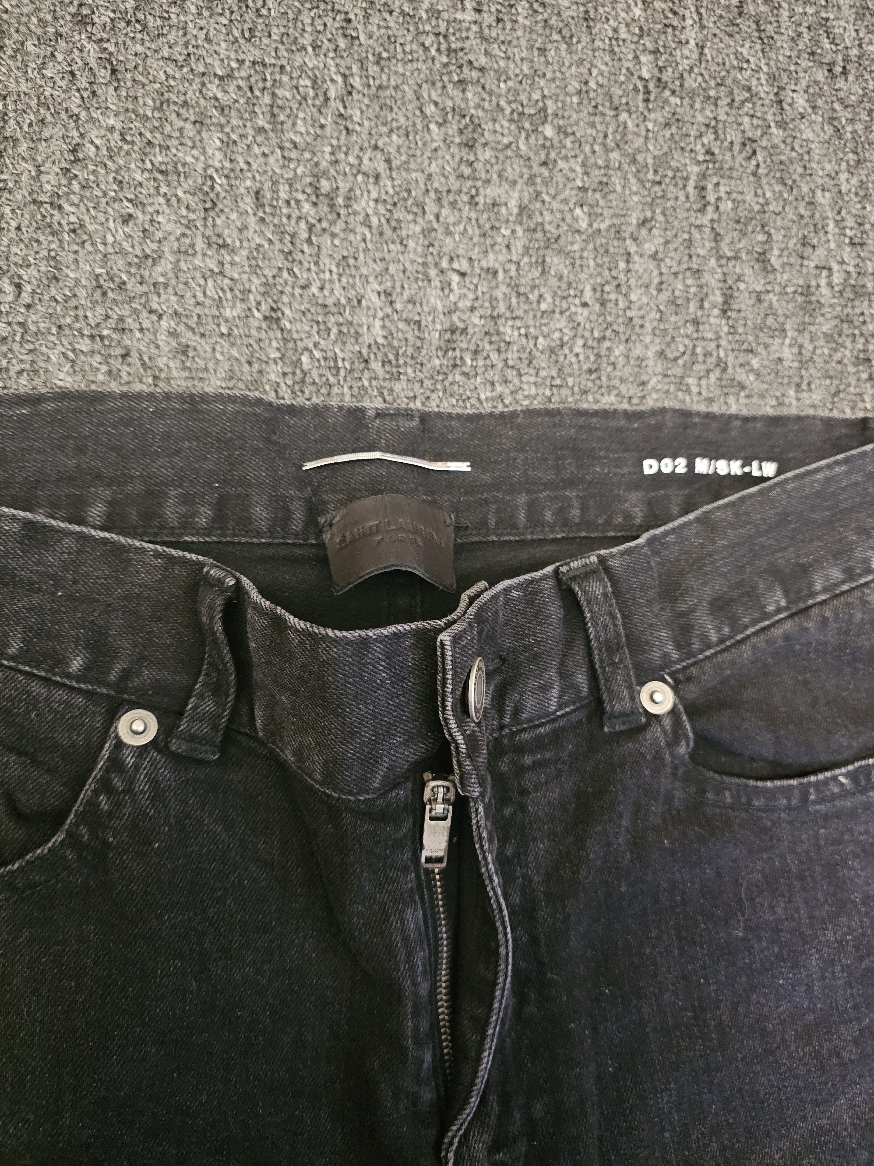 Saint Laurent Paris Saint Laurent Men's D02 Jeans Size 32 Size US 32 / EU 48 - 3 Thumbnail