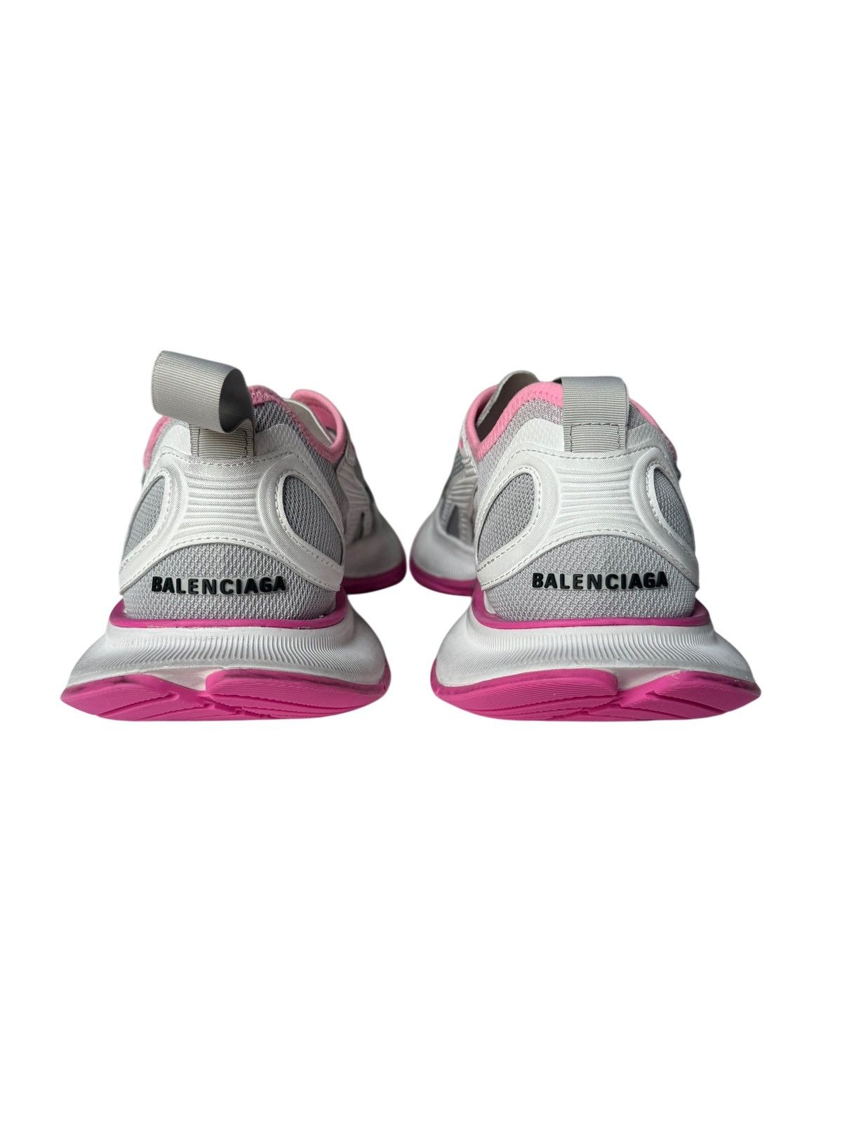 Balenciaga Balenciaga Circuit Sneakers in White/Grey/Pink Size US 8 / EU 41 - 4 Thumbnail