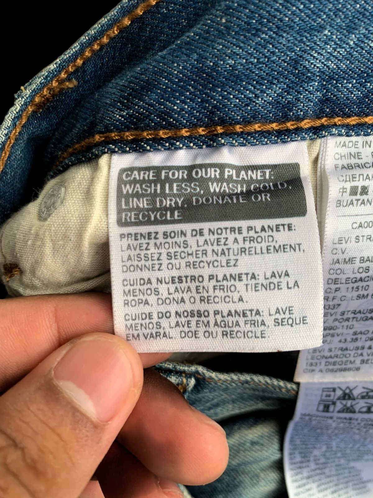 Japanese Brand × Levi's × Vintage Vintage Levi's 501 Custom Studded Jeans👖 Size 28" / US 6 / IT 42 - 19 Thumbnail