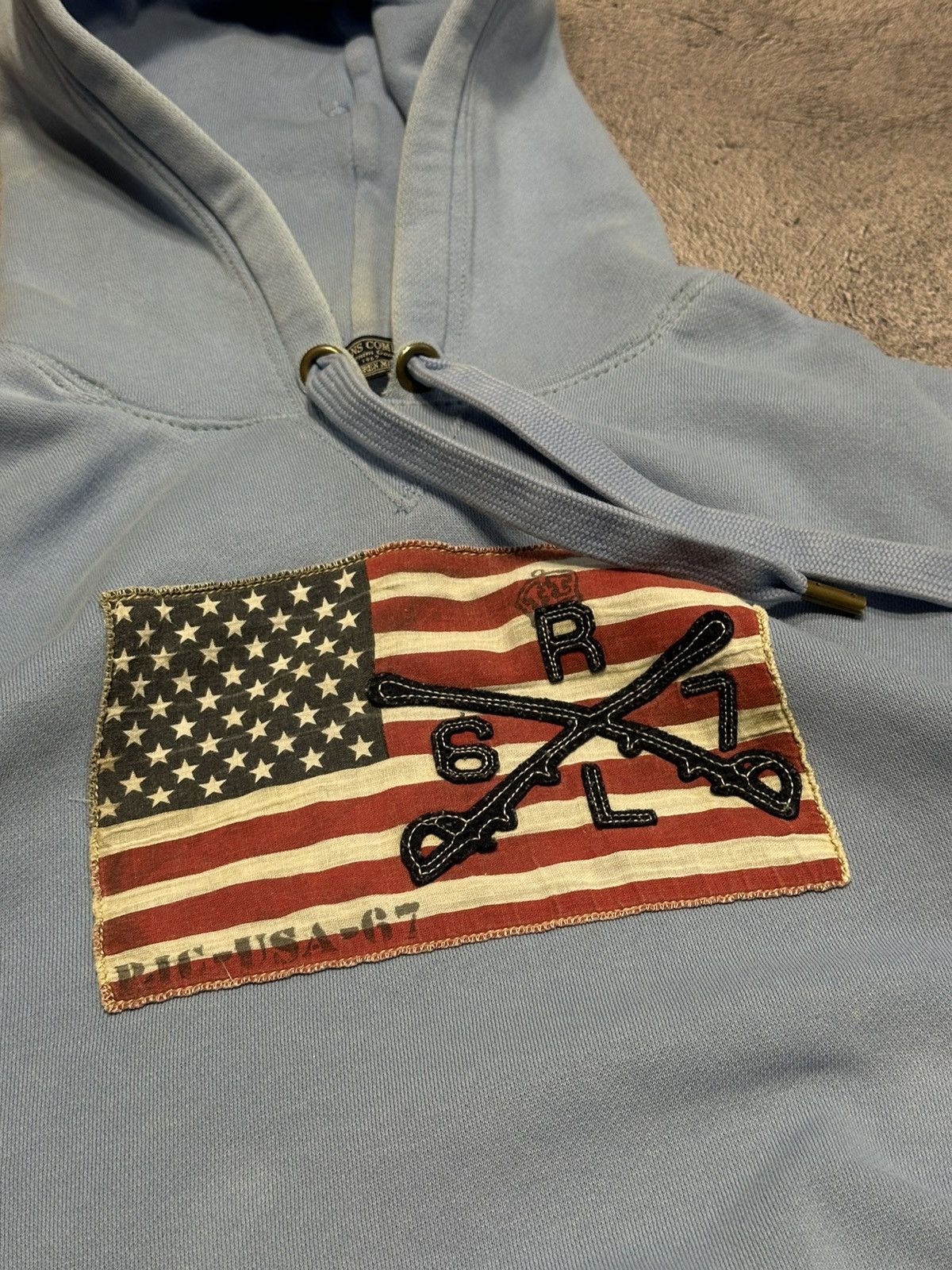 Polo Ralph Lauren × Vintage 🐋 Polo Jeans Company Vintage Hoodie Size US L / EU 52-54 / 3 - 2 Thumbnail