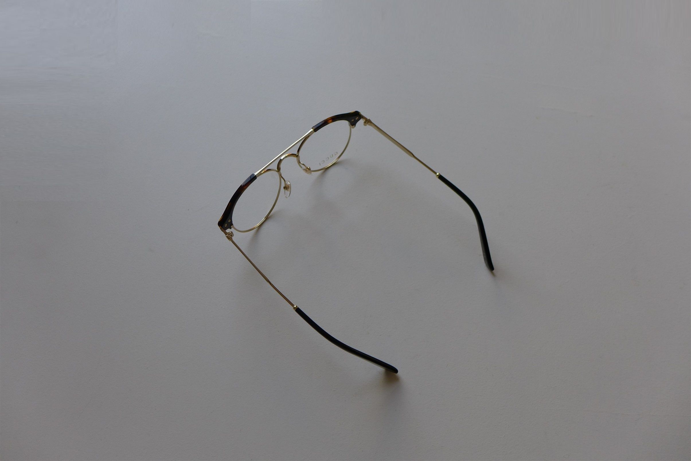 Gucci Gucci GG02890 Optical Glasses - Gold Metal & Havana Acetate. Size ONE SIZE - 6 Thumbnail