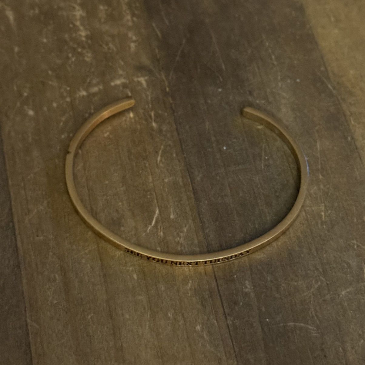 Other Metal Marvels SS See You Next Tuesday cuff bracelet Size ONE SIZE - 8 Thumbnail