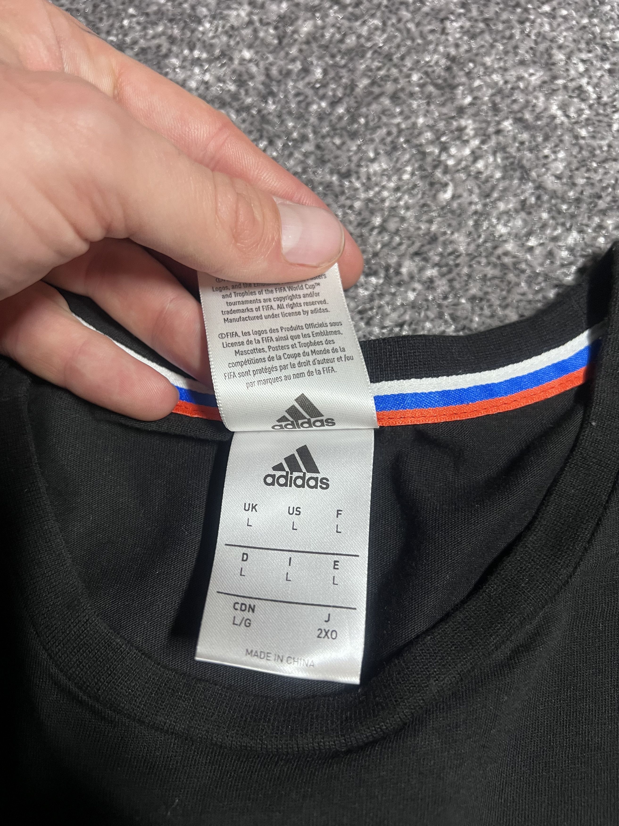 Adidas Fifa Russia 2018 World Cup tshirt Size US L / EU 52-54 / 3 - 3 Thumbnail