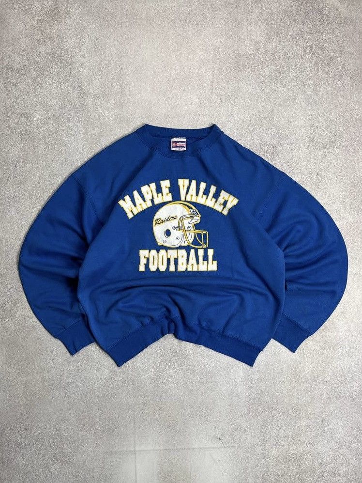 Vintage ⚡️QUICK SALE⚡️VINTAGE HANES HEAVY COTTON BOXY SWEATSHIRT L Size US L / EU 52-54 / 3 - 1 Thumbnail