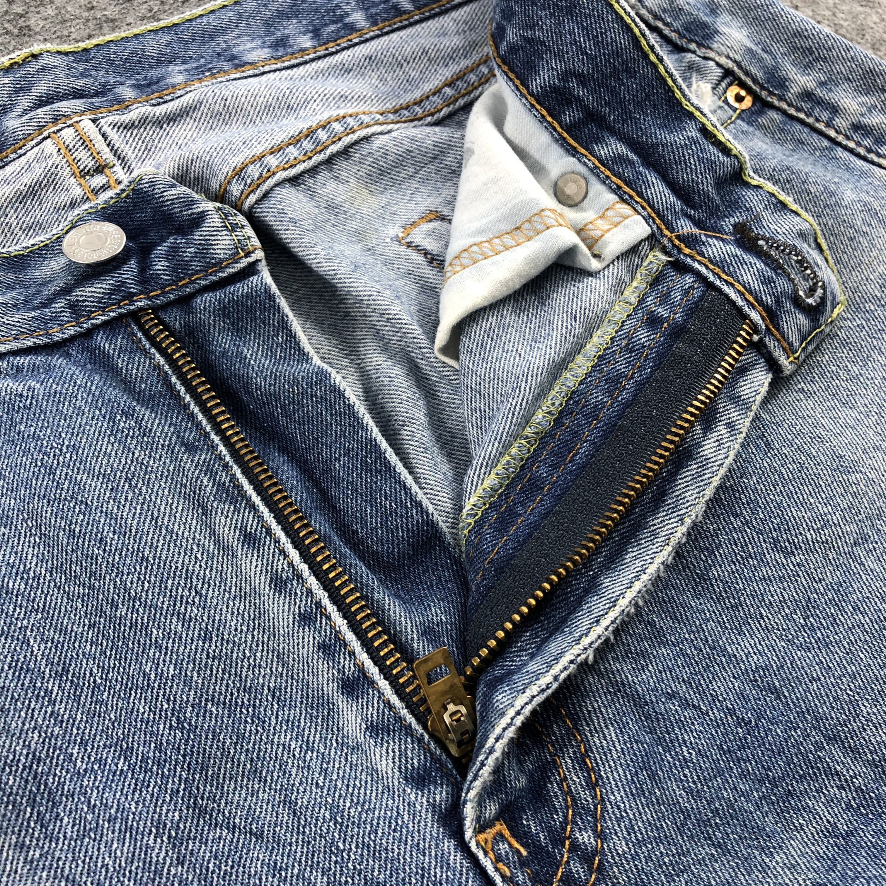 Levi's × Vintage Vintage Distress Levis 505 Jeans-JM1235 Size US 34 / EU 50 - 8 Thumbnail