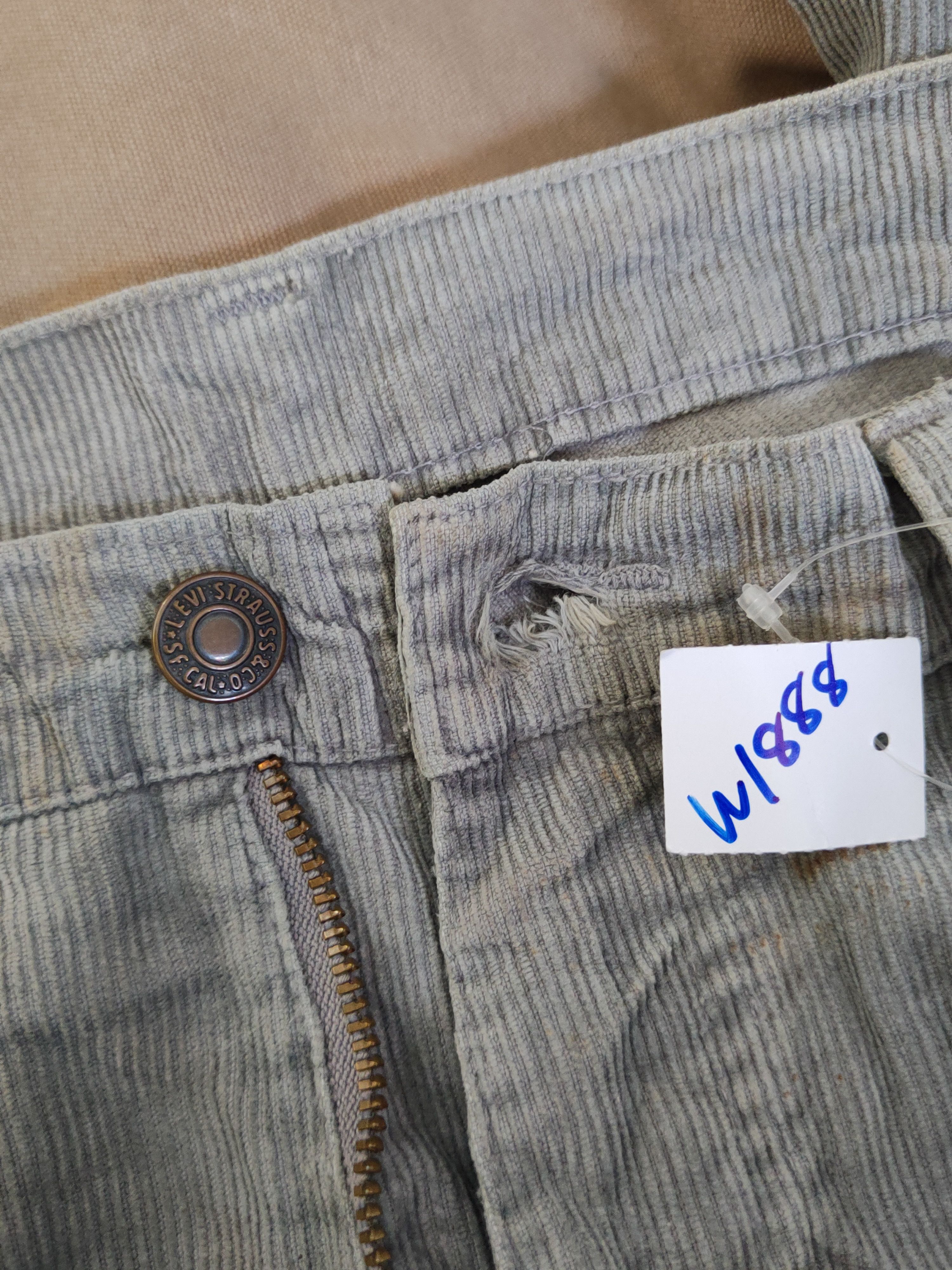 Levi's Levi's Gray vintage cargo Corduroy Pants #W1888 Size US 36 / EU 52 - 15 Thumbnail