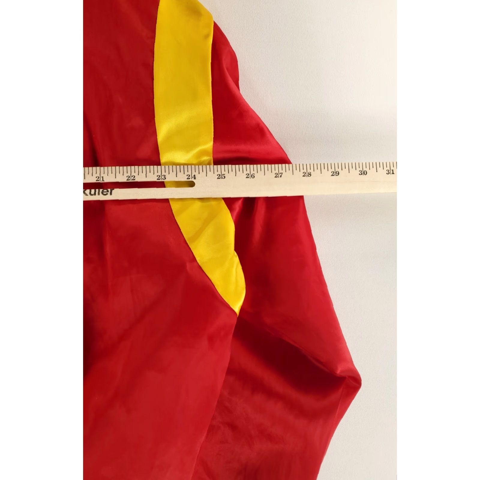 Vintage Kansas City Chiefs Jacket Satin Bomber Red Yellow Mens XL Corning Red Yellow Size US XL / EU 56 / 4 - 4 Thumbnail