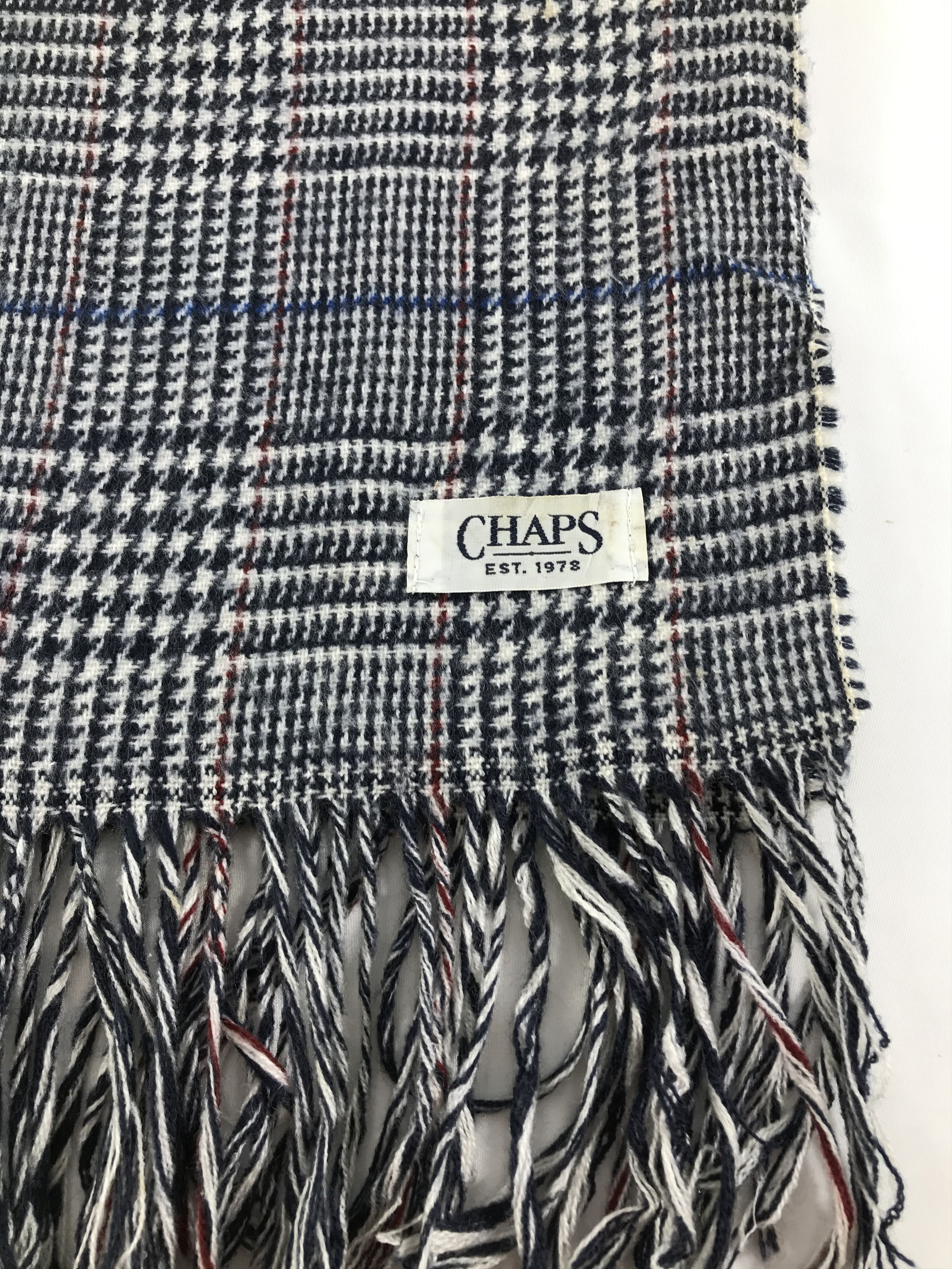 Chaps Chaps Wool Scarf Muffler Neckgear Neck Warmer V62 Size ONE SIZE - 4 Thumbnail