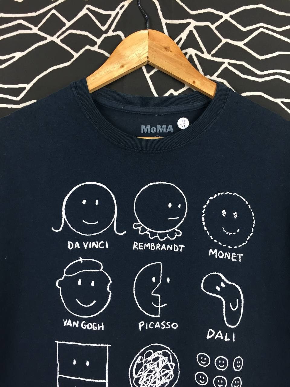 Vintage MoMA Picasso Warhol Vinci History of Art By Donald Seitz Tee Size US M / EU 48-50 / 2 - 3 Thumbnail