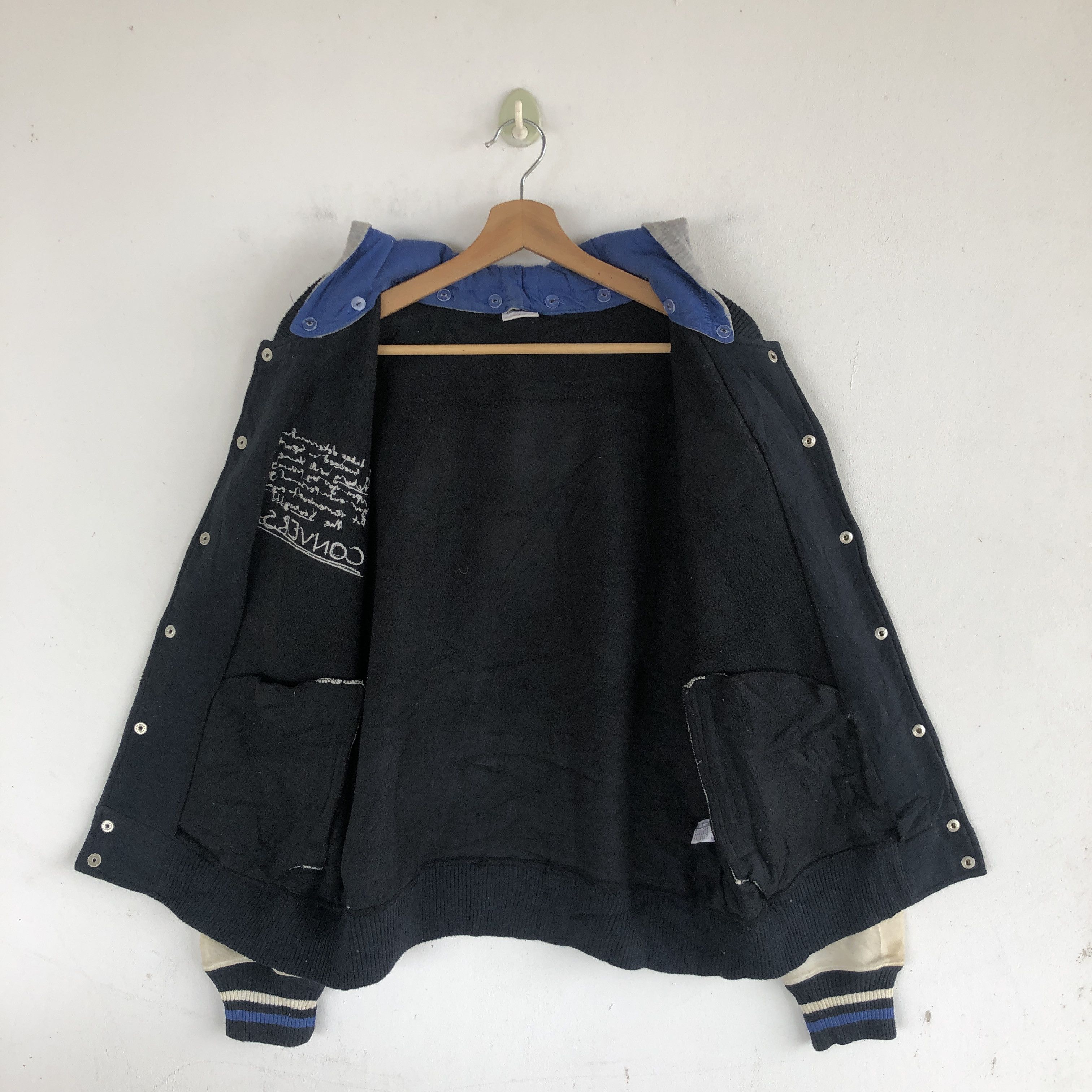 Japanese Brand × Vintage Vintage Converse Hoodie Varsity Sweater Sweatshirt Size US M / EU 48-50 / 2 - 5 Thumbnail