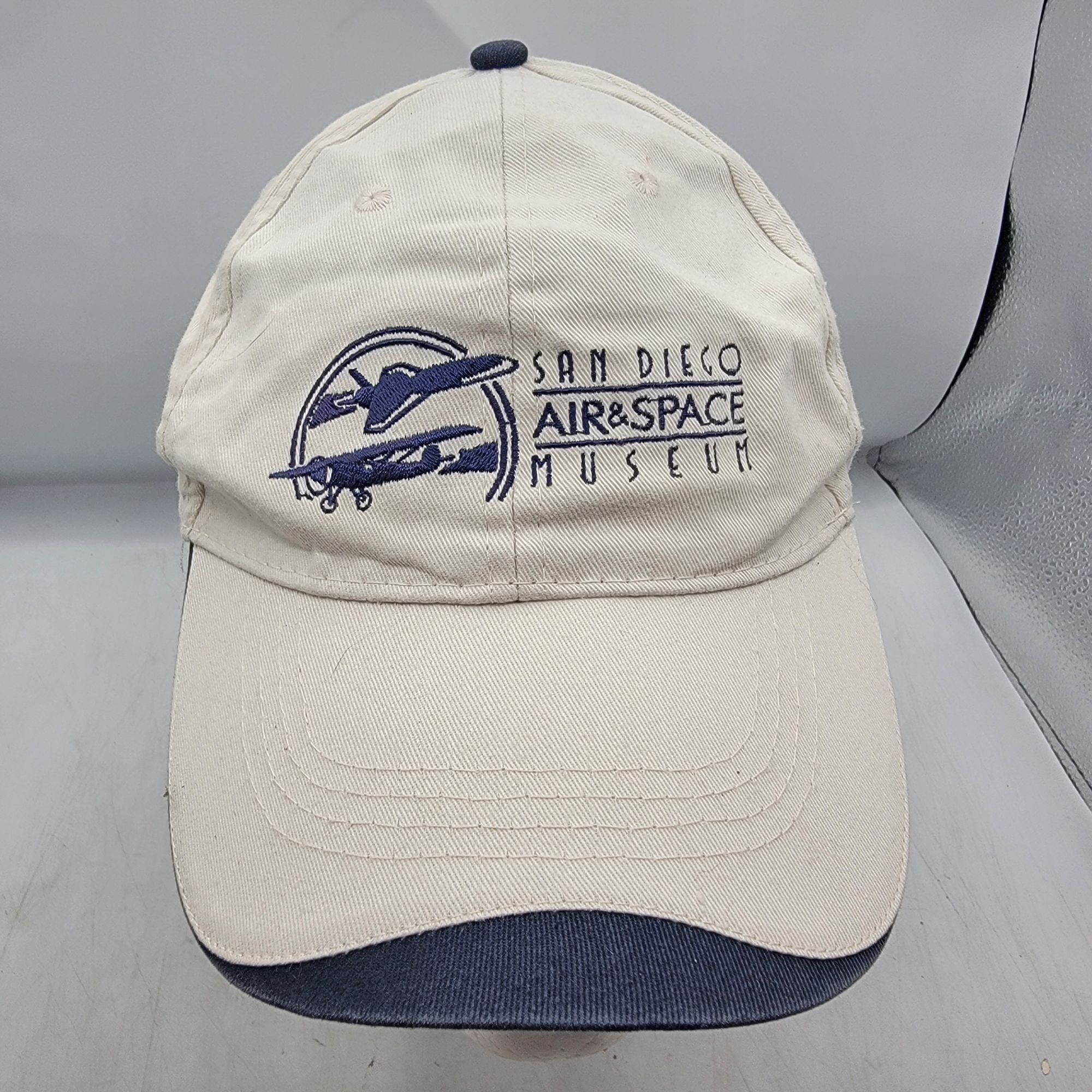 Other San Diego Air And Space Museum Beige Baseball Cap Hat Califo Size ONE SIZE - 1 Thumbnail