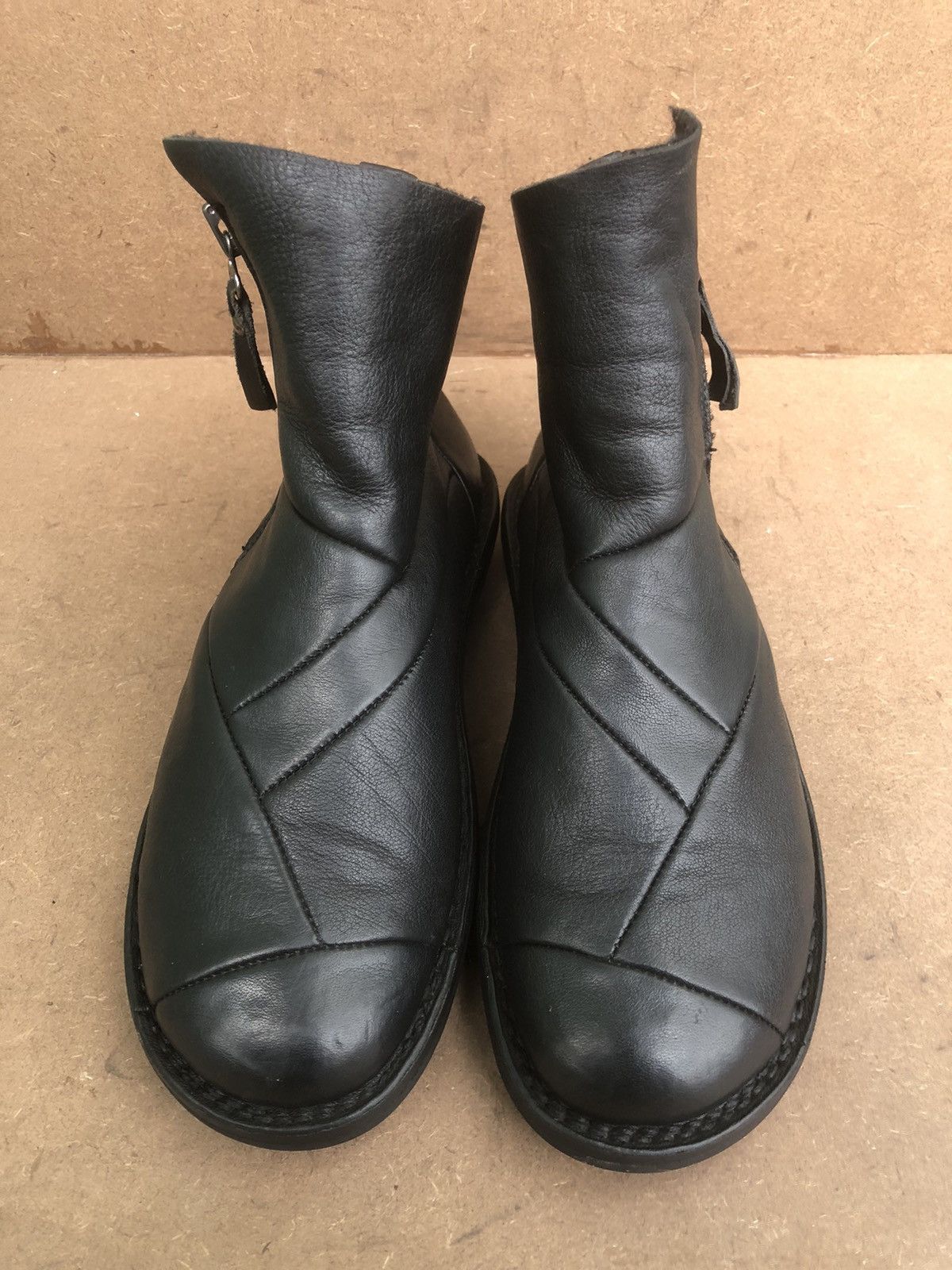 Trippen Trippen Black Calfskin Leather Women’s Boots Size 41 Size US 9.5 / IT 39.5 - 2 Thumbnail