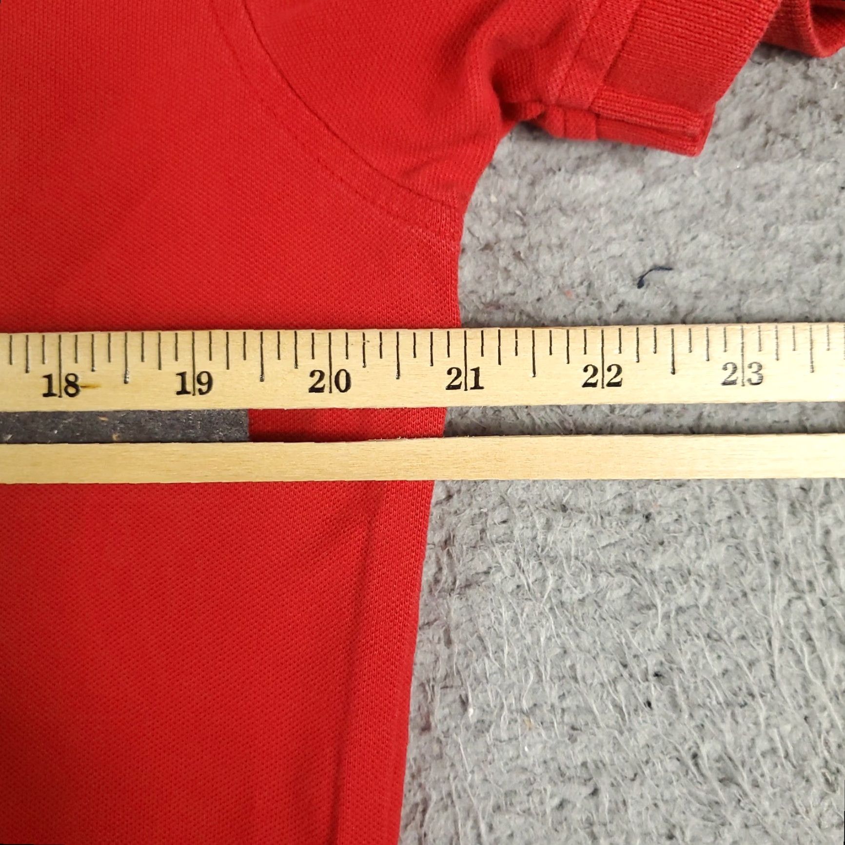 Tommy Hilfiger Tommy Hilfiger Polo Shirt Mens Large Red Casual Short Sleeve Polo Shirt Mens L Red Modern Preppy Brand Shirt Mens Size US L / EU 52-54 / 3 - 7 Thumbnail