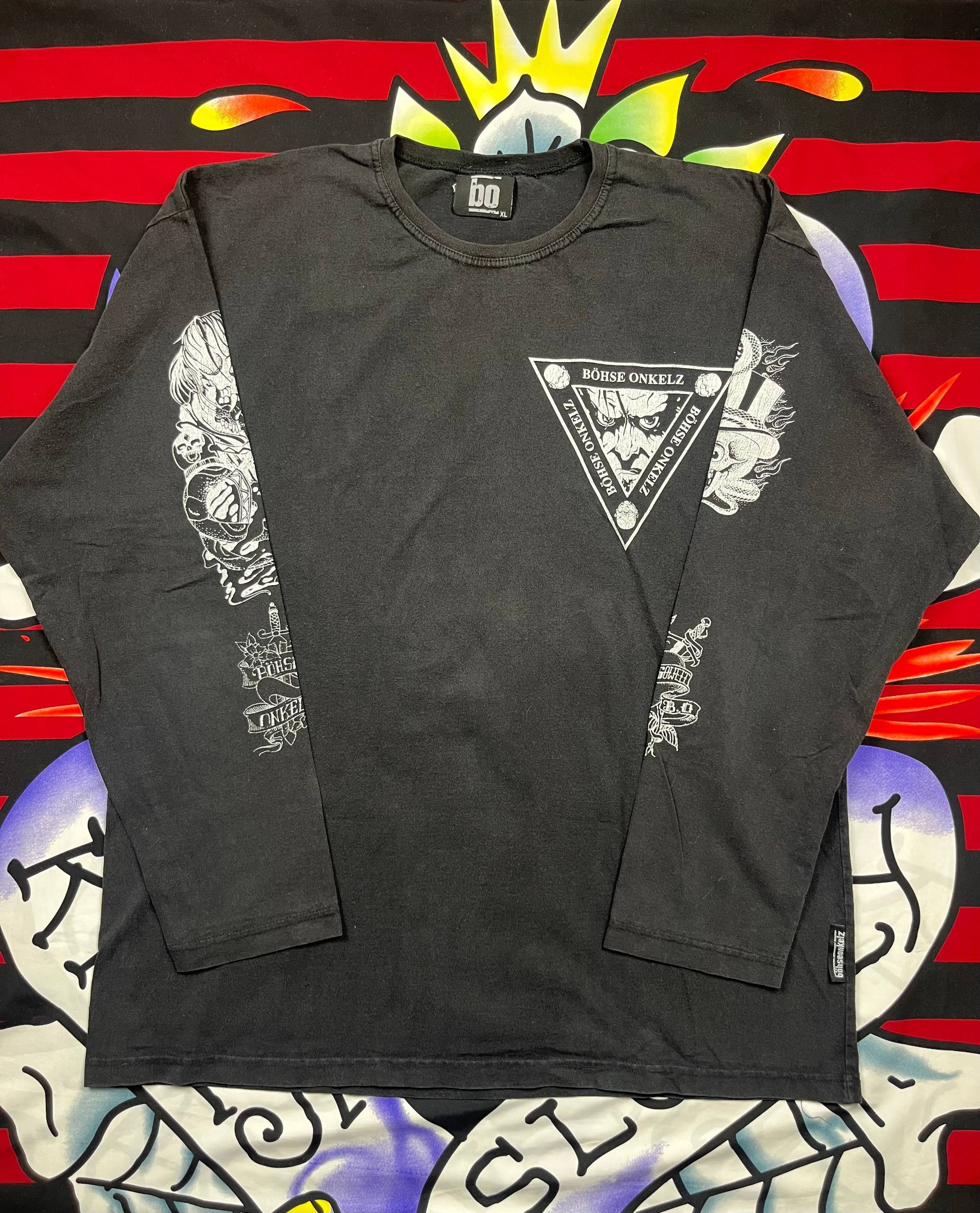 Band Tees Vintage Metal Band Bohse Onkelz Long sleeve Size XL Size US XL / EU 56 / 4 - 1 Thumbnail