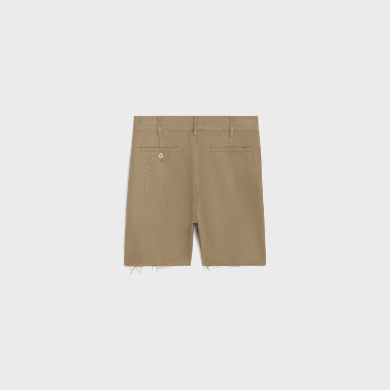 Celine o1w1db10526 2N8370 Wesley Short in Camel Size US 34 / EU 50 - 2 Thumbnail