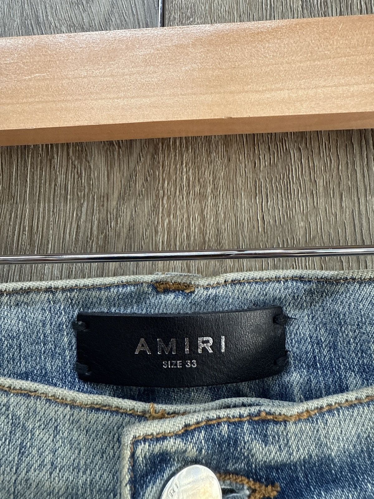 Amiri Amiri Pajama Art Patch Jeans Size US 33 - 6 Thumbnail