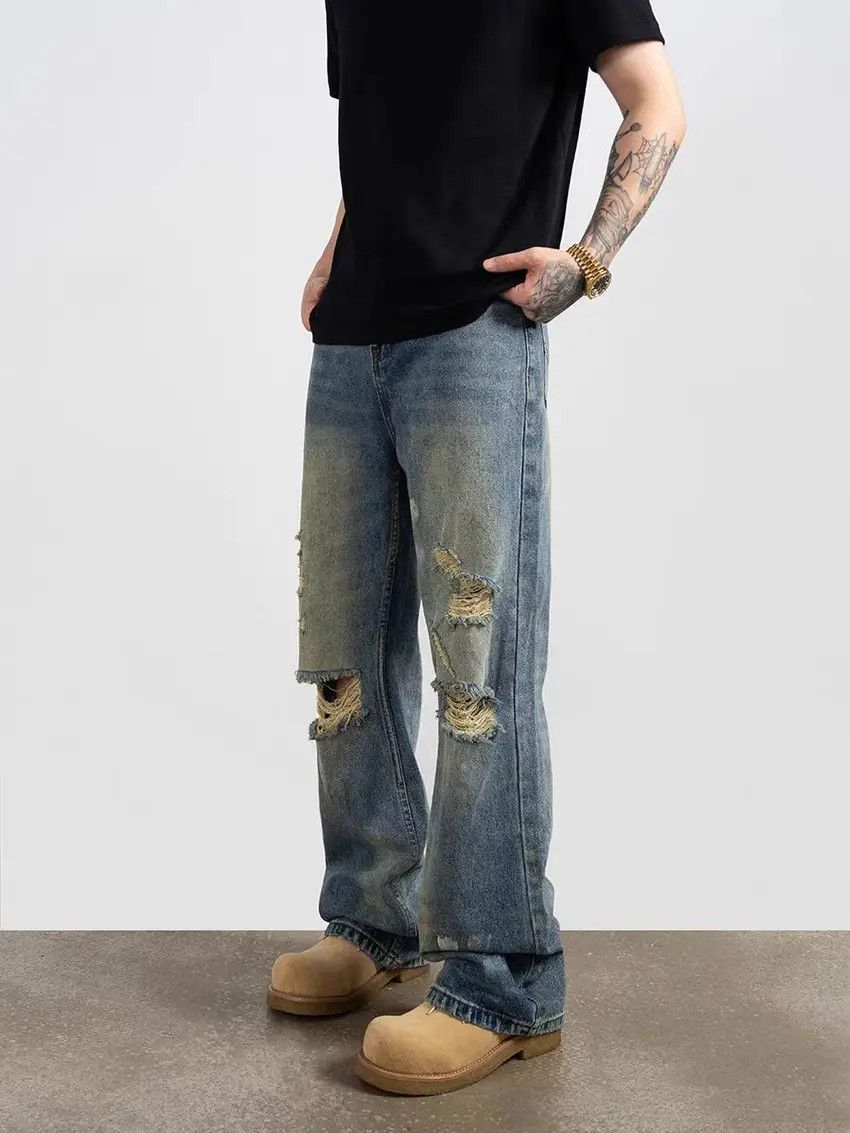 Designer × Japanese Brand Vintage Hip Hop Street Loose Casual Pants Size US 32 / EU 48 - 3 Thumbnail