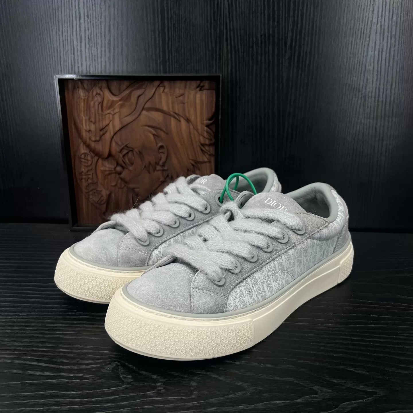 Dior Dior b33 Gray 42 New Original Box Size US 9 / EU 42 - 1 Thumbnail
