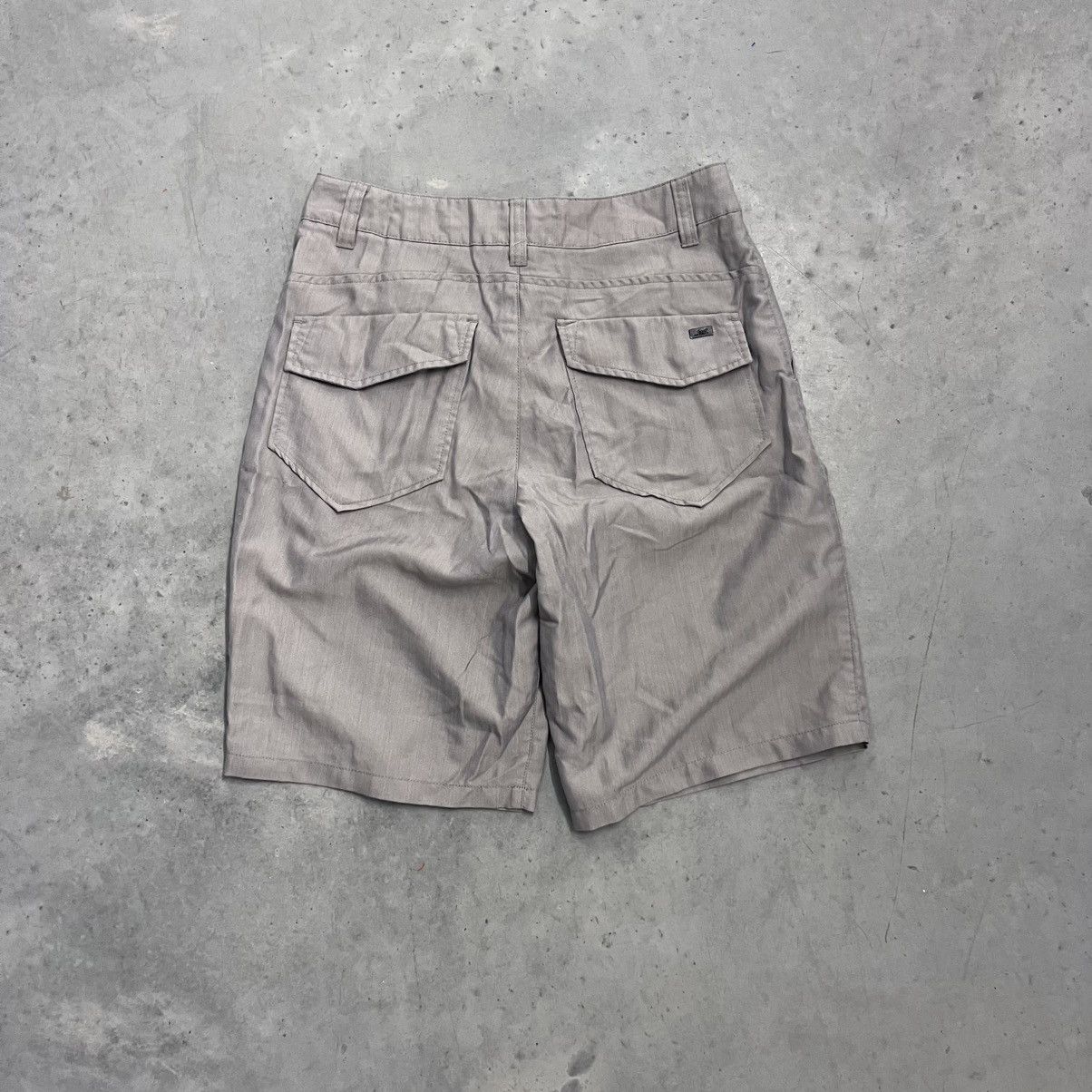 Lost Enterprises × Vintage Y2K Lost Skater Shorts 32 waist Tan Jort style SouthPole Size US 32 / EU 48 - 5 Thumbnail