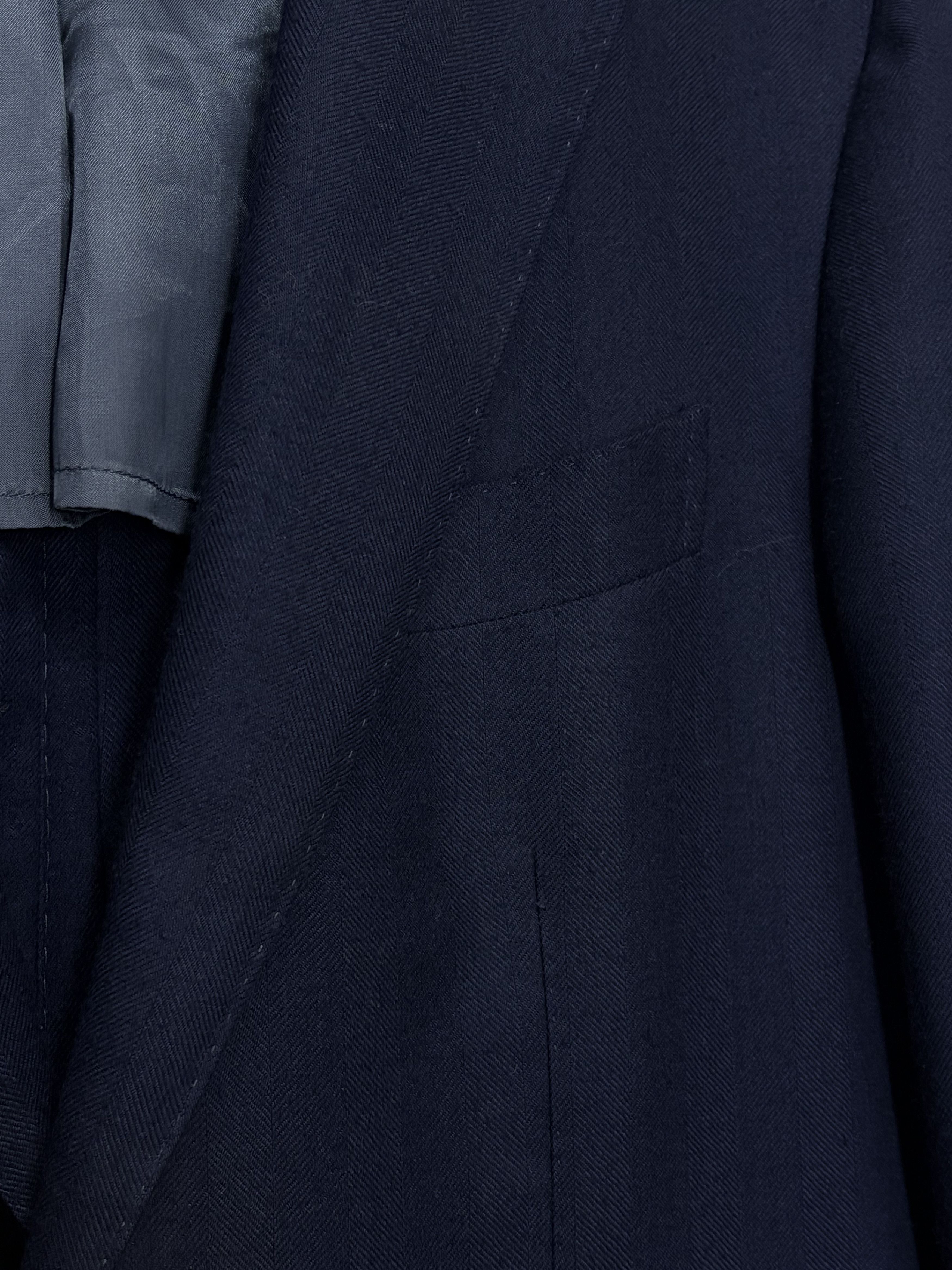 Suitsupply Suitsupply Havana HL 100% Pure Cashmere Navy Blazer Jacket Size 48R - 9 Thumbnail