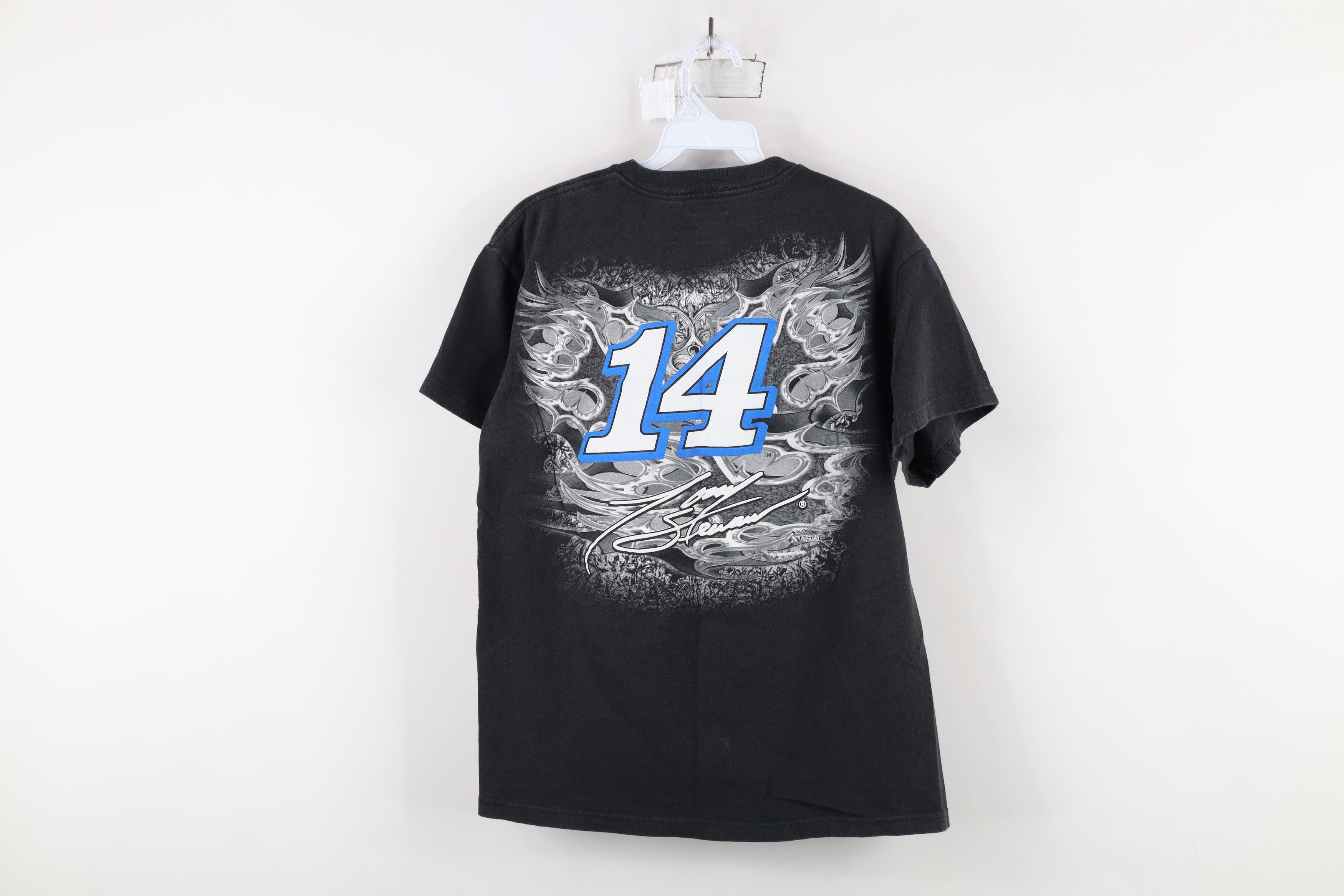 Vintage Vintage Y2K NASCAR Tony Stewart Racing Print T-Shirt Black Size US M / EU 48-50 / 2 - 10 Thumbnail
