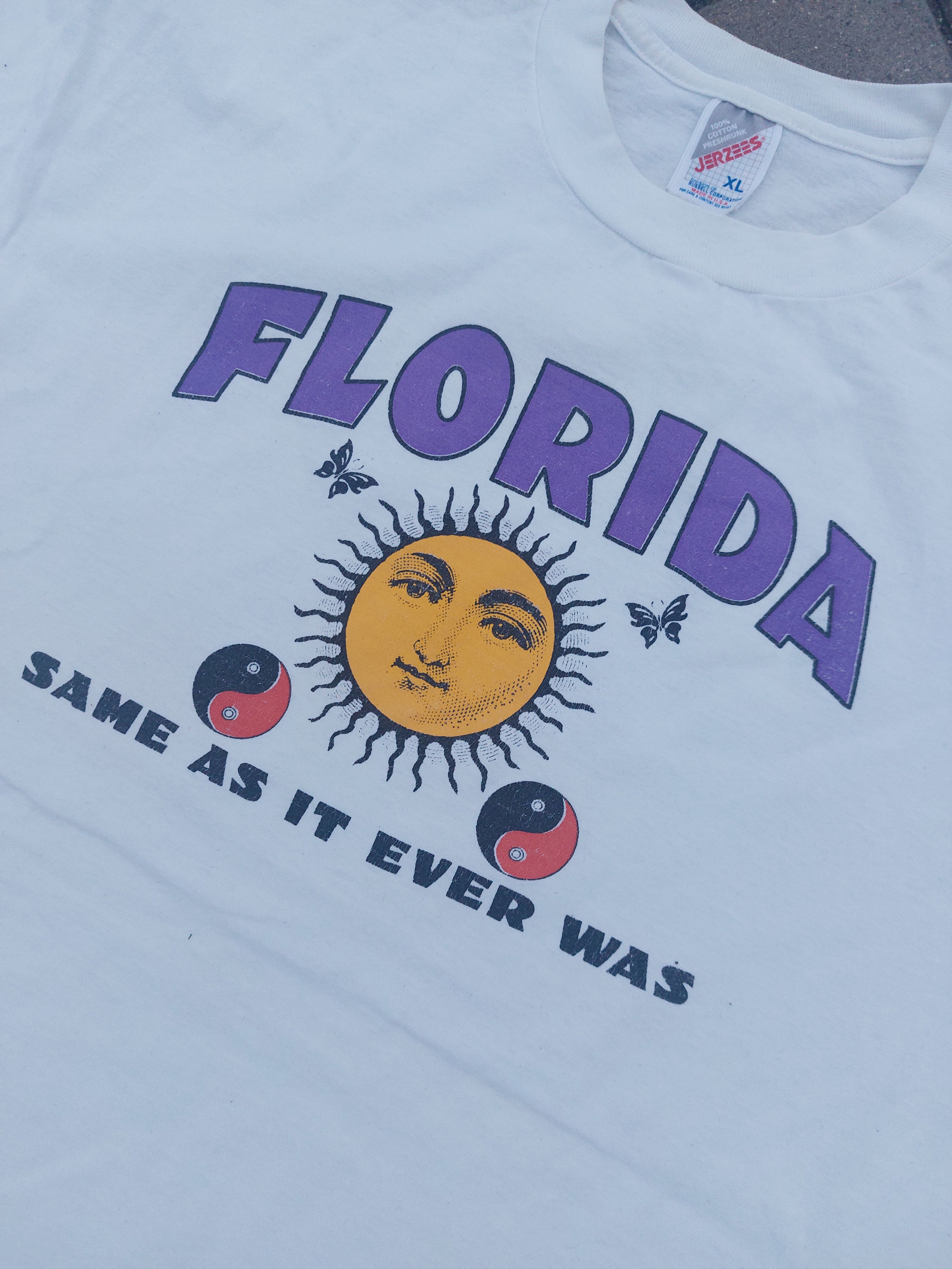 Jerzees × Vintage florida same as it ever was vintage 90s tshirt Size US XL / EU 56 / 4 - 5 Thumbnail