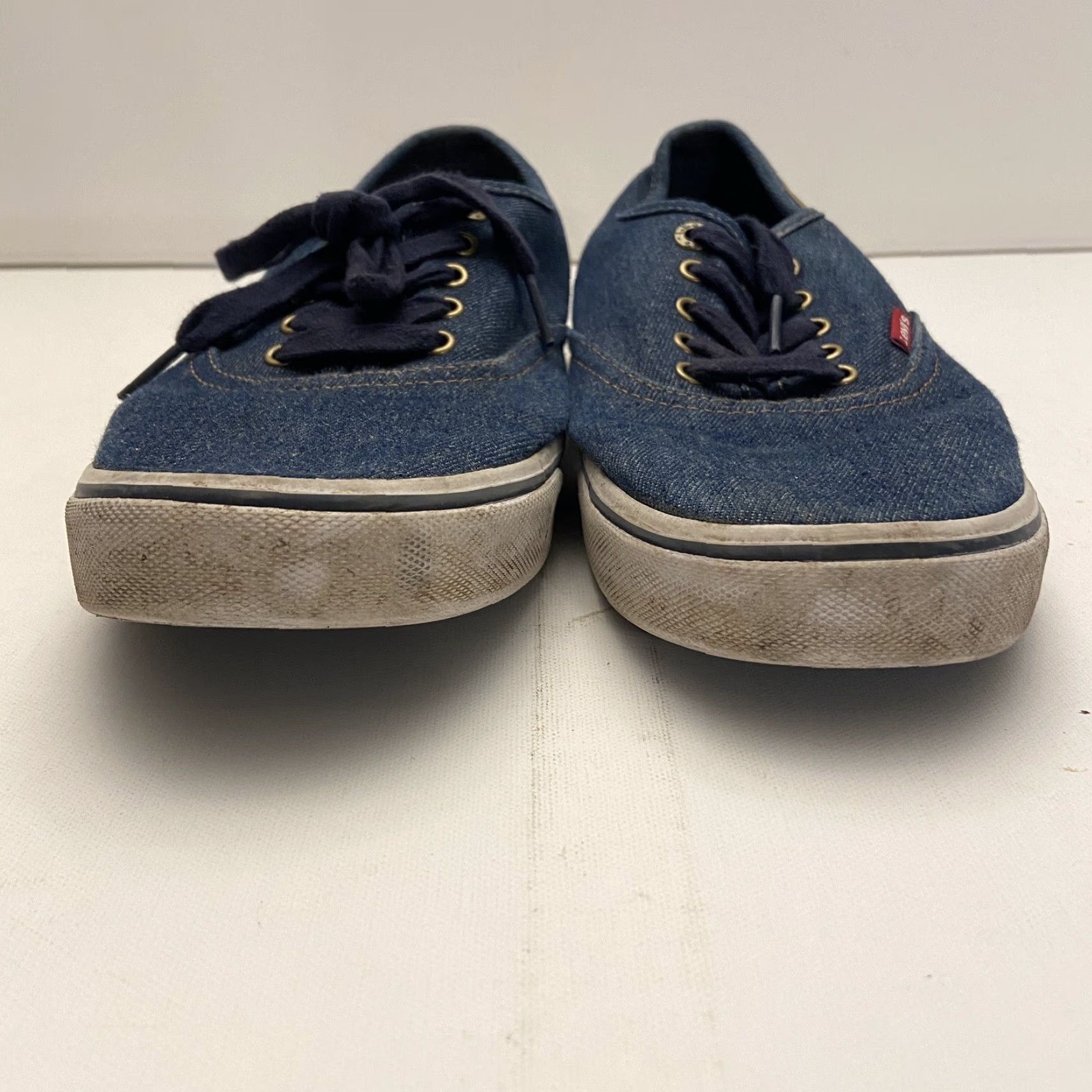Denime Levi's Sneaker Denim Blue Canvas Men 9.5 Size US 9.5 / EU 42-43 - 3 Thumbnail
