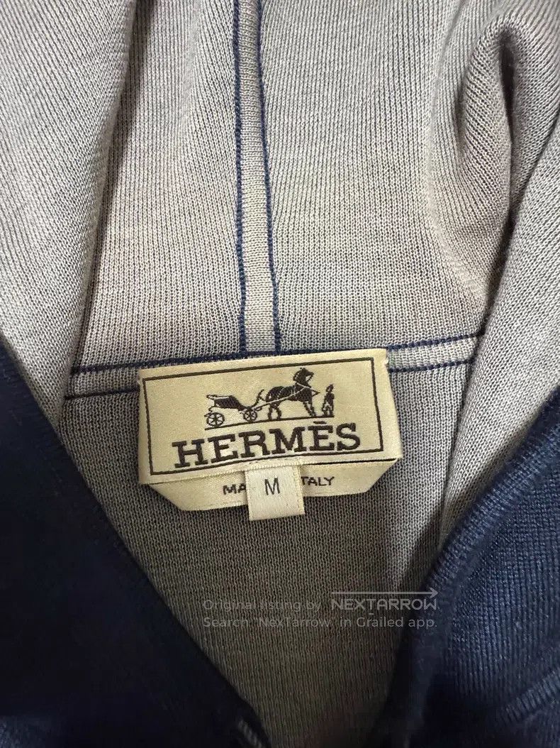 Hermes Hermes Cashmere Hooded Jacket, Thick, 80% Cashmere, 20% Mu Size US M / EU 48-50 / 2 - 5 Thumbnail