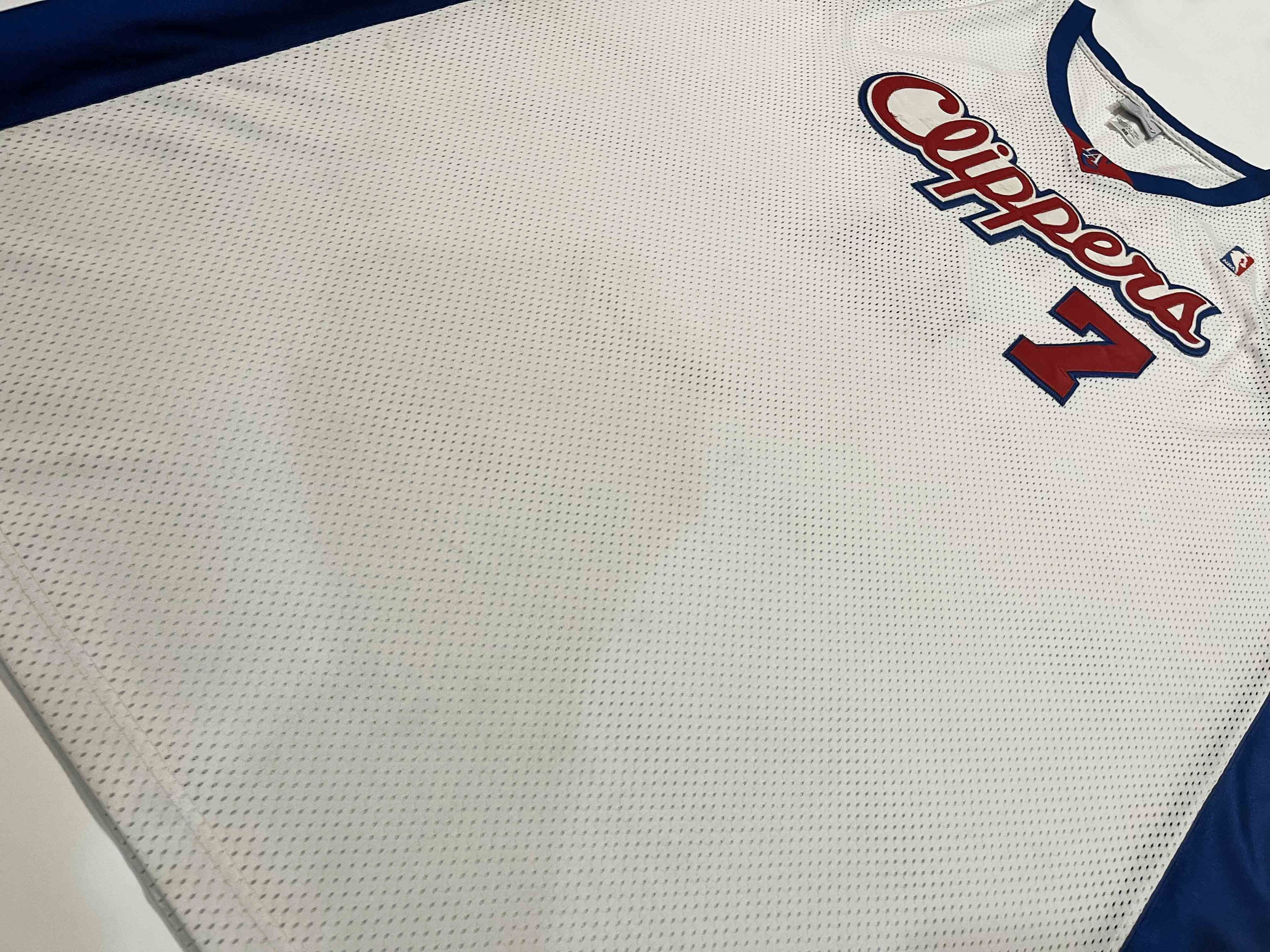 NBA × Reebok Reebok Authentic NBA Los Angeles Clippers ODOM #7 Jersey Size US XXL / EU 58 / 5 - 9 Thumbnail