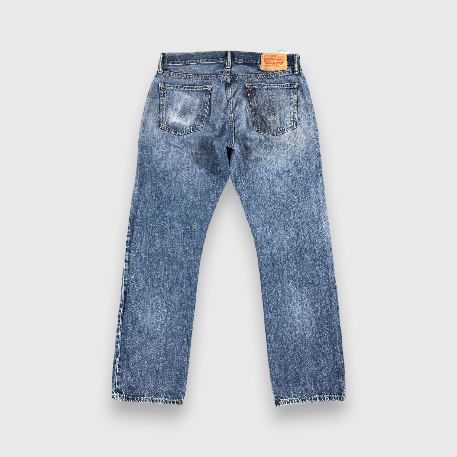 Levi's Blue Wash Vintage Levis 514 Jeans-J1130 Size US 34 / EU 50 - 2 Thumbnail