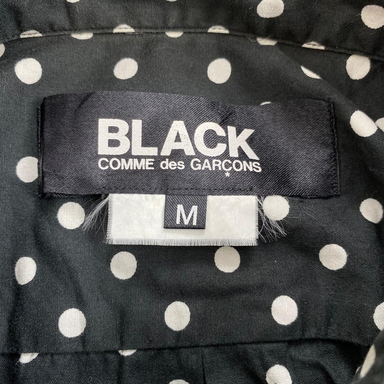 Black Comme des Garcons Polkadot Shirt
