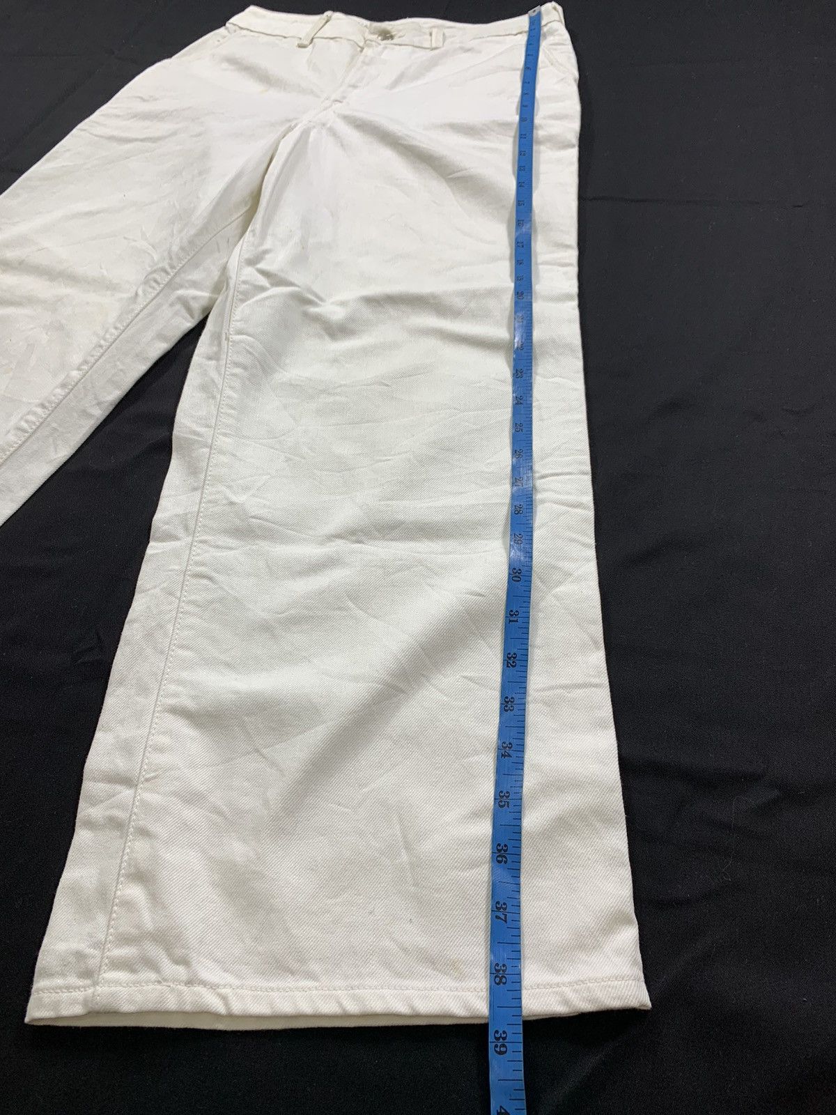 45rpm Japanese 45Rpm White Pants Jeans Size US 29 - 8 Thumbnail