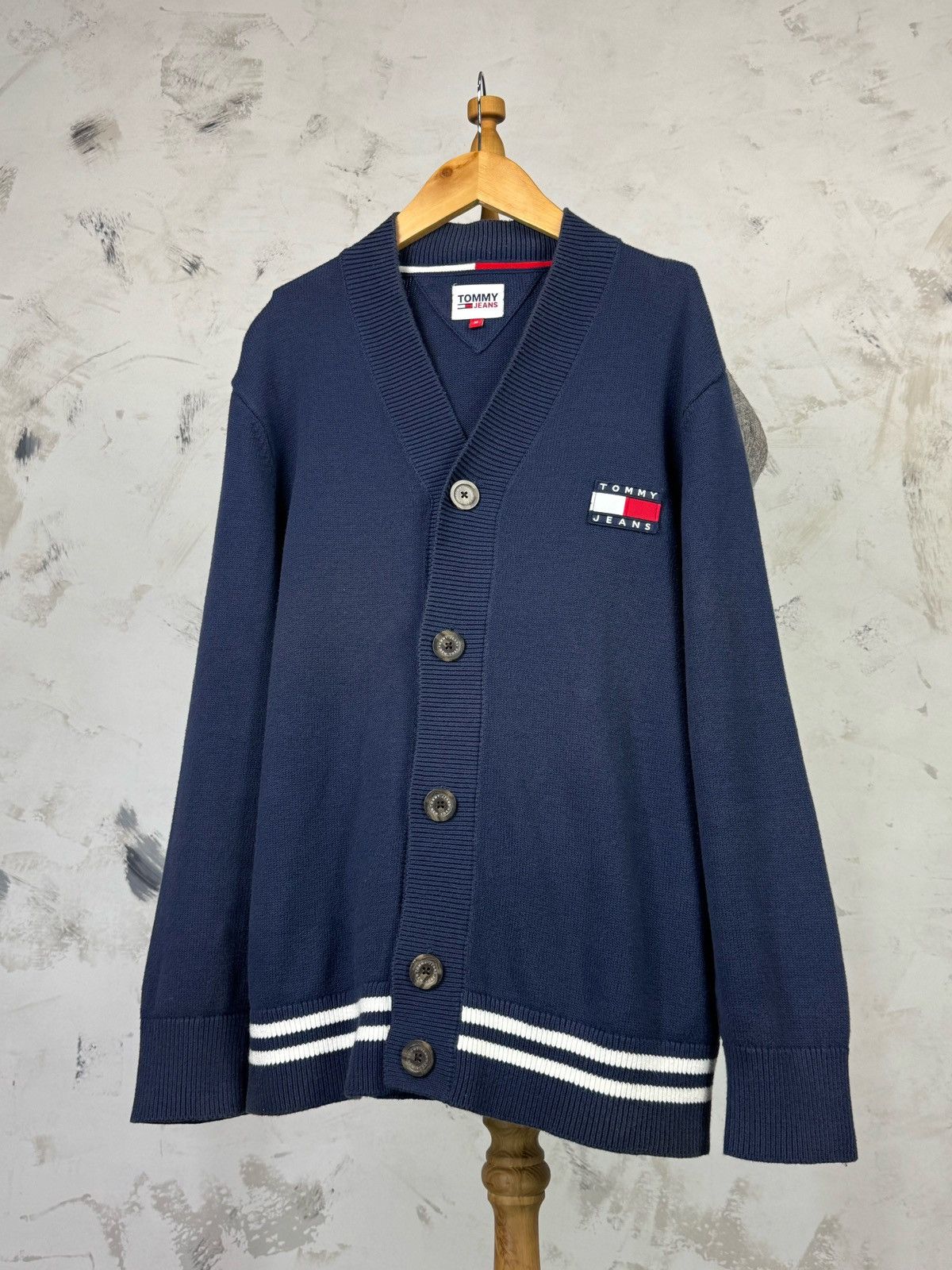 Tommy Hilfiger Vintage Tommy Jeans Tommy Hilfiger Cardigan Sweater Size M Size US M / EU 48-50 / 2 - 1 Thumbnail