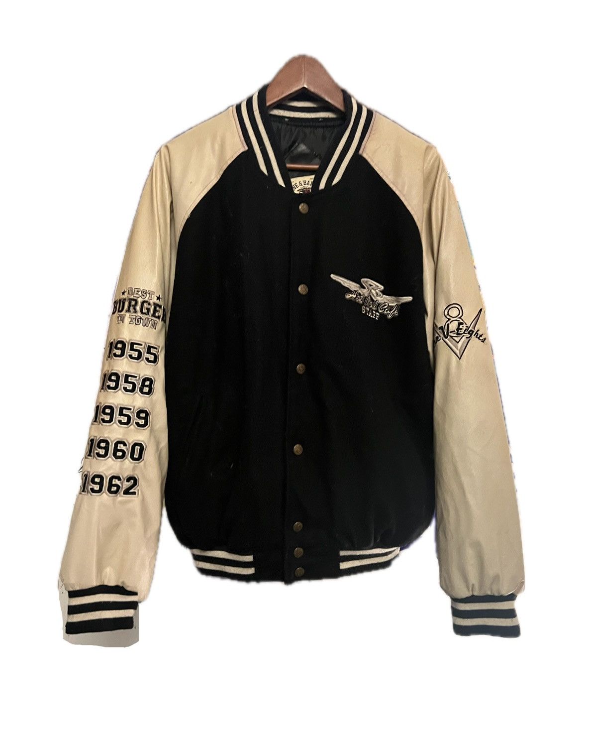 Avirex 🔥HOT ROD🔥 vintage varsity jacket Size US L / EU 52-54 / 3 - 2 Thumbnail